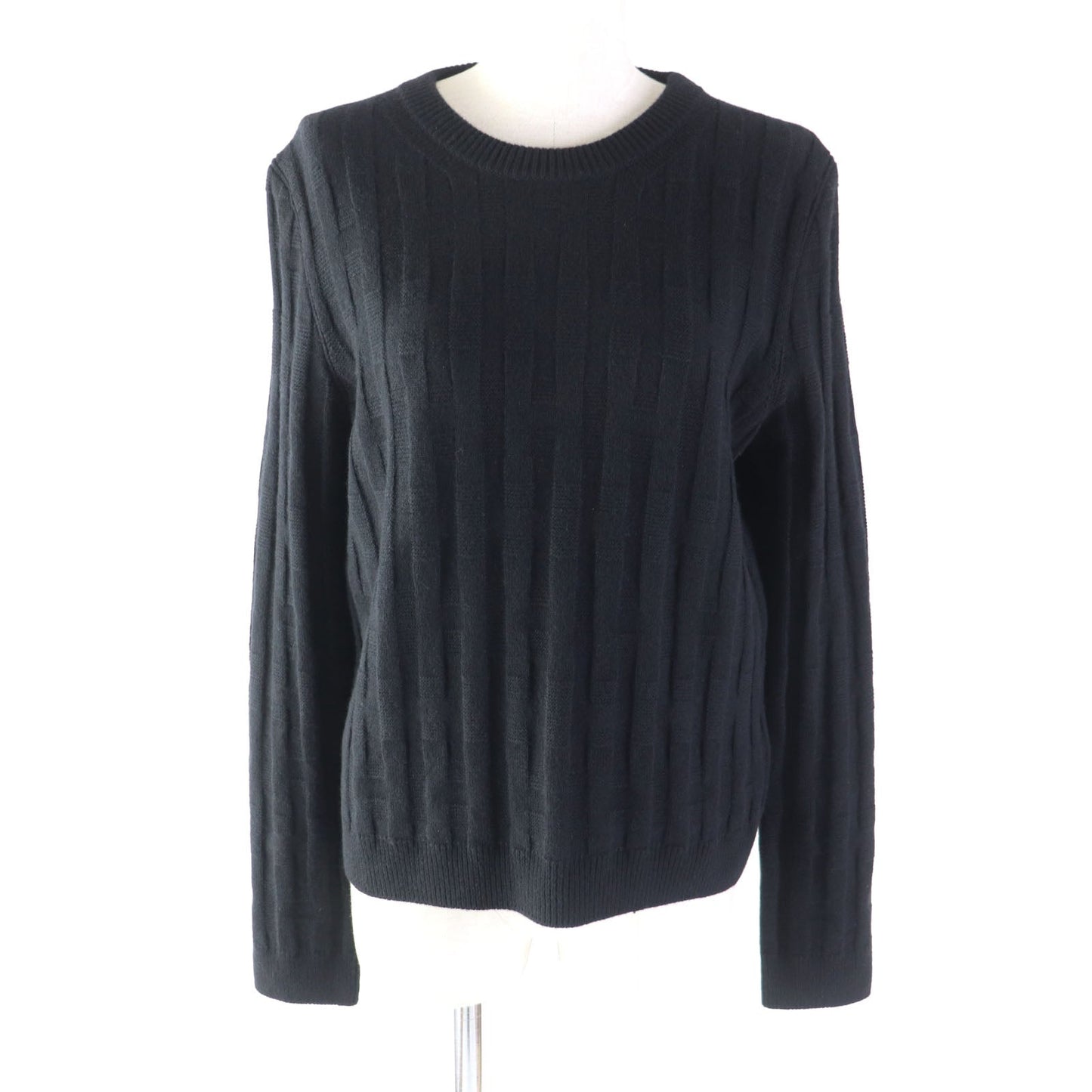 HERMES sweater Main: 100% wool black Women 42