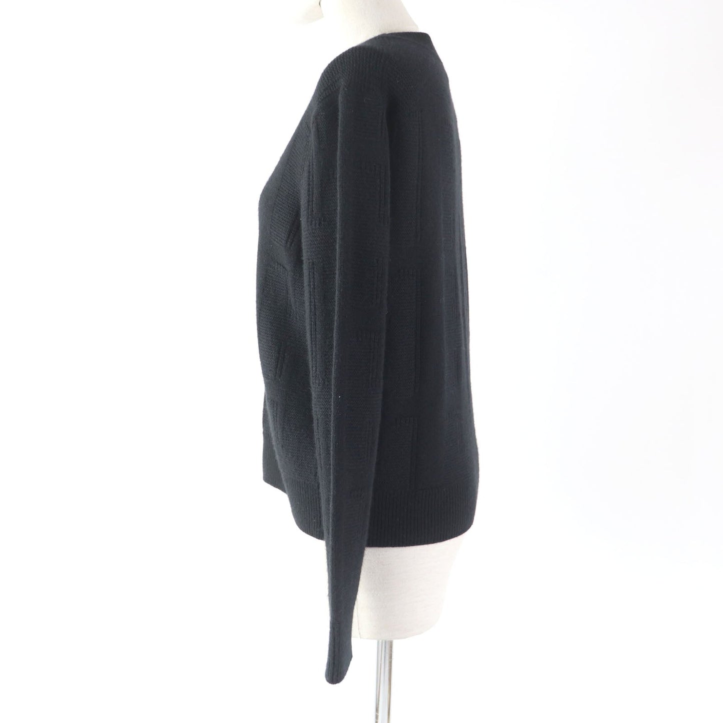HERMES sweater Main: 100% wool black Women 36