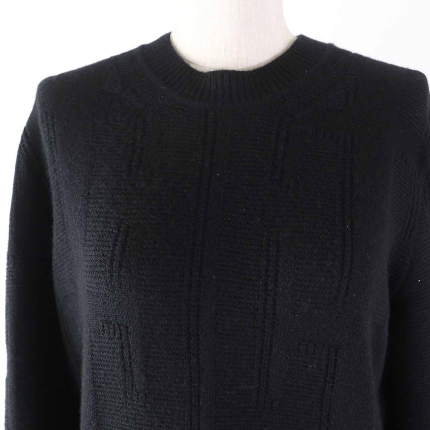 HERMES sweater Main: 100% wool black Women 36