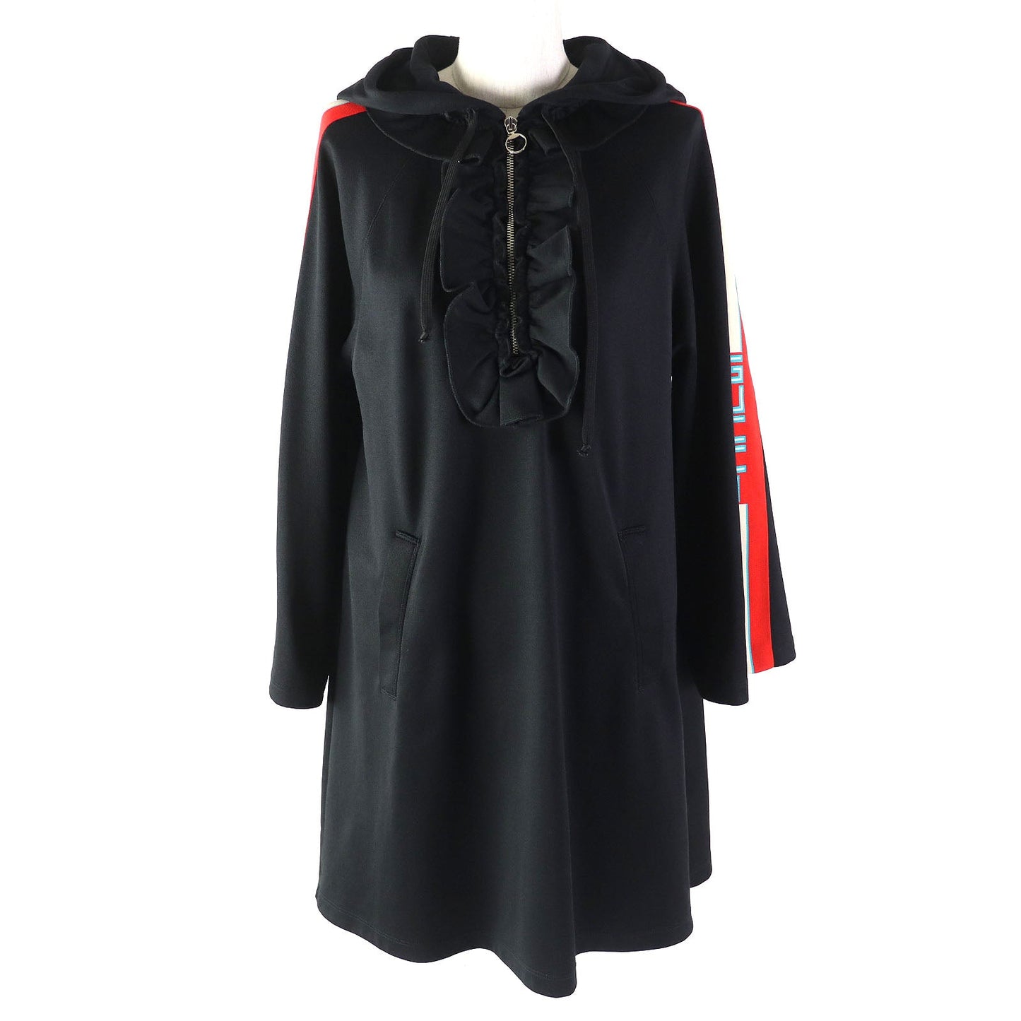 GUCCI one piece 502280 Outer material: 55% polyester, Outer material: 45% cotton, Part: 100% nylon black Women S