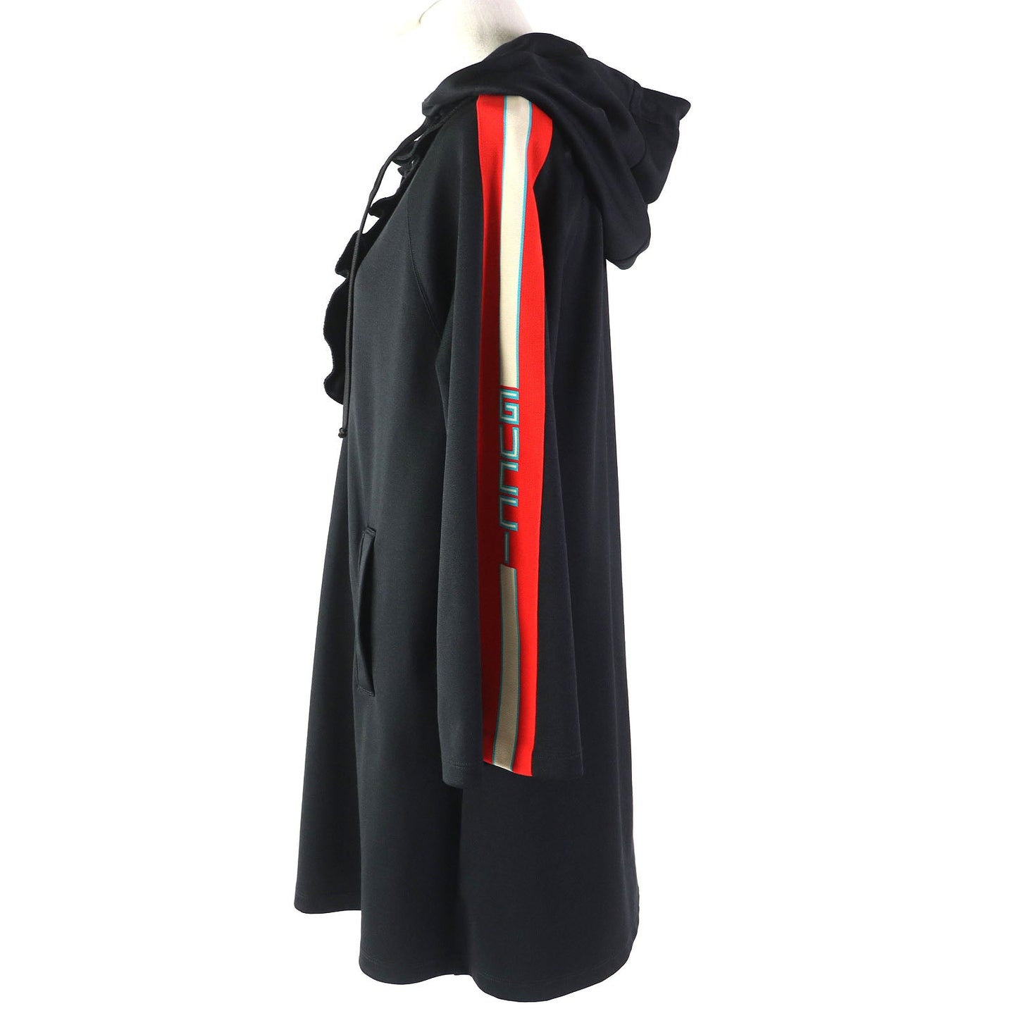 GUCCI one piece 502280 Outer material: 55% polyester, Outer material: 45% cotton, Part: 100% nylon black Women S