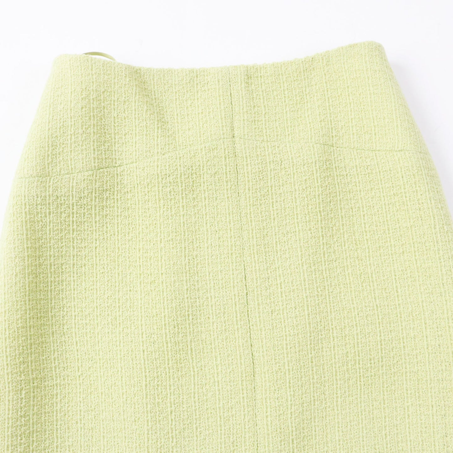 CHANEL Tight Skirt P65340 Outer: 100% wool, Lining: 100% silk Pearl green Women 38