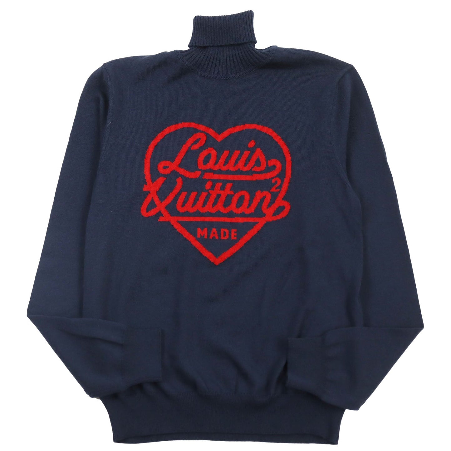 LOUIS VUITTON sweater Main: 100% wool Navy mens XS