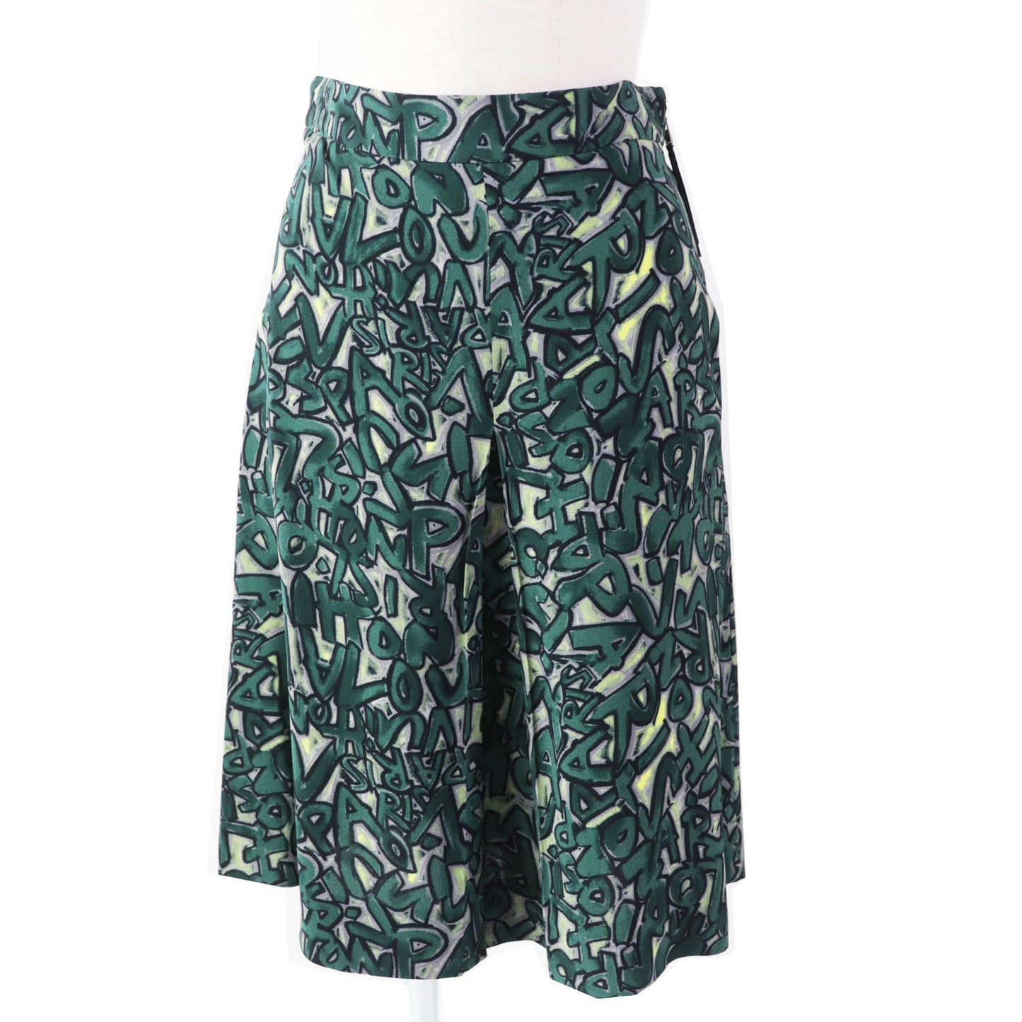 LOUIS VUITTON skirt Outer fabric: 100% rayon Green type Women 34