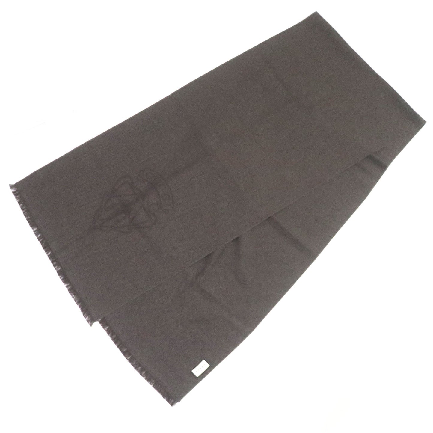 GUCCI Scarf Main: 100% wool Brown mens