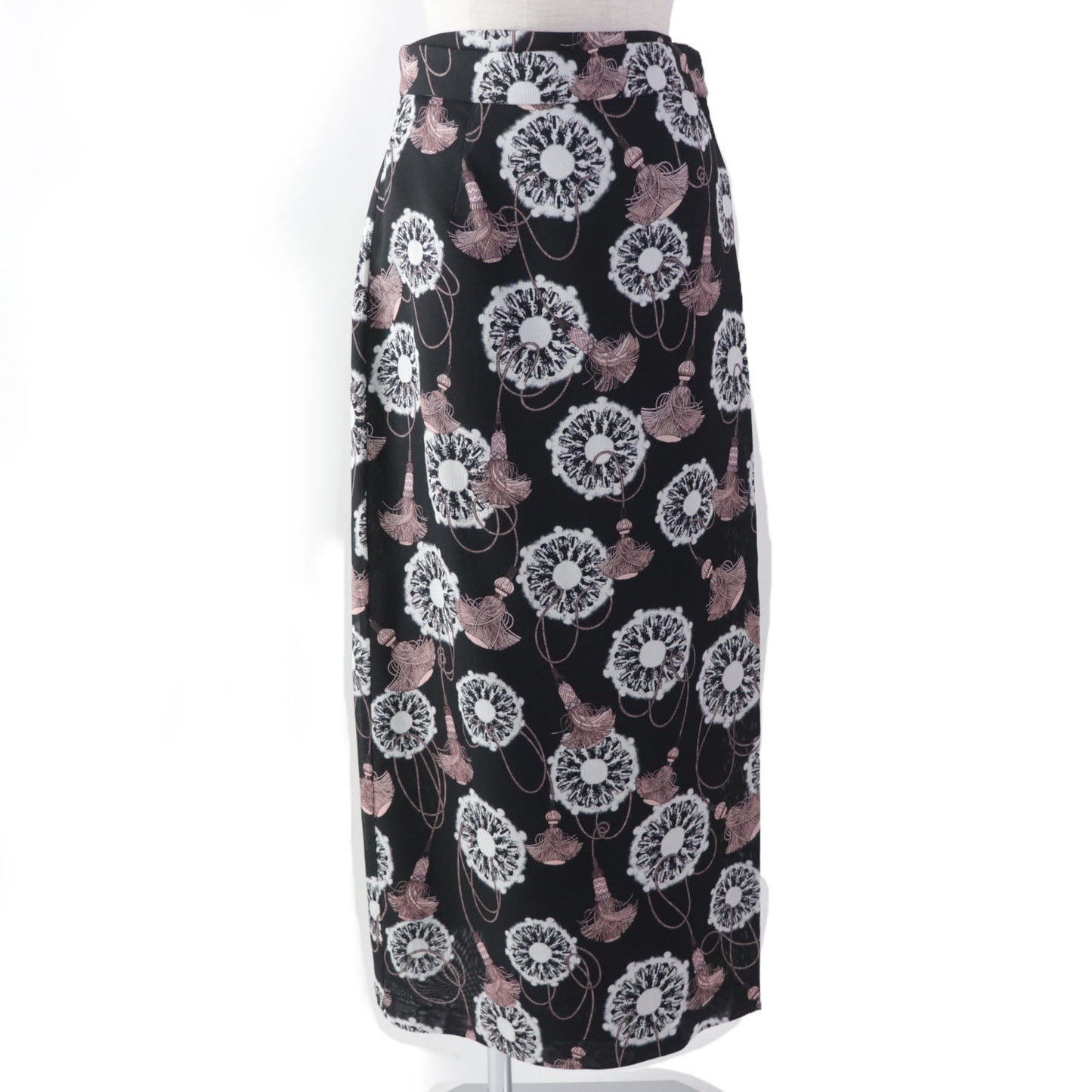 HERMES Wrap skirt 2E0312D2 Main: 100% silk, Lining: 100% silk multicolor liquetis Aquarelle Women 36