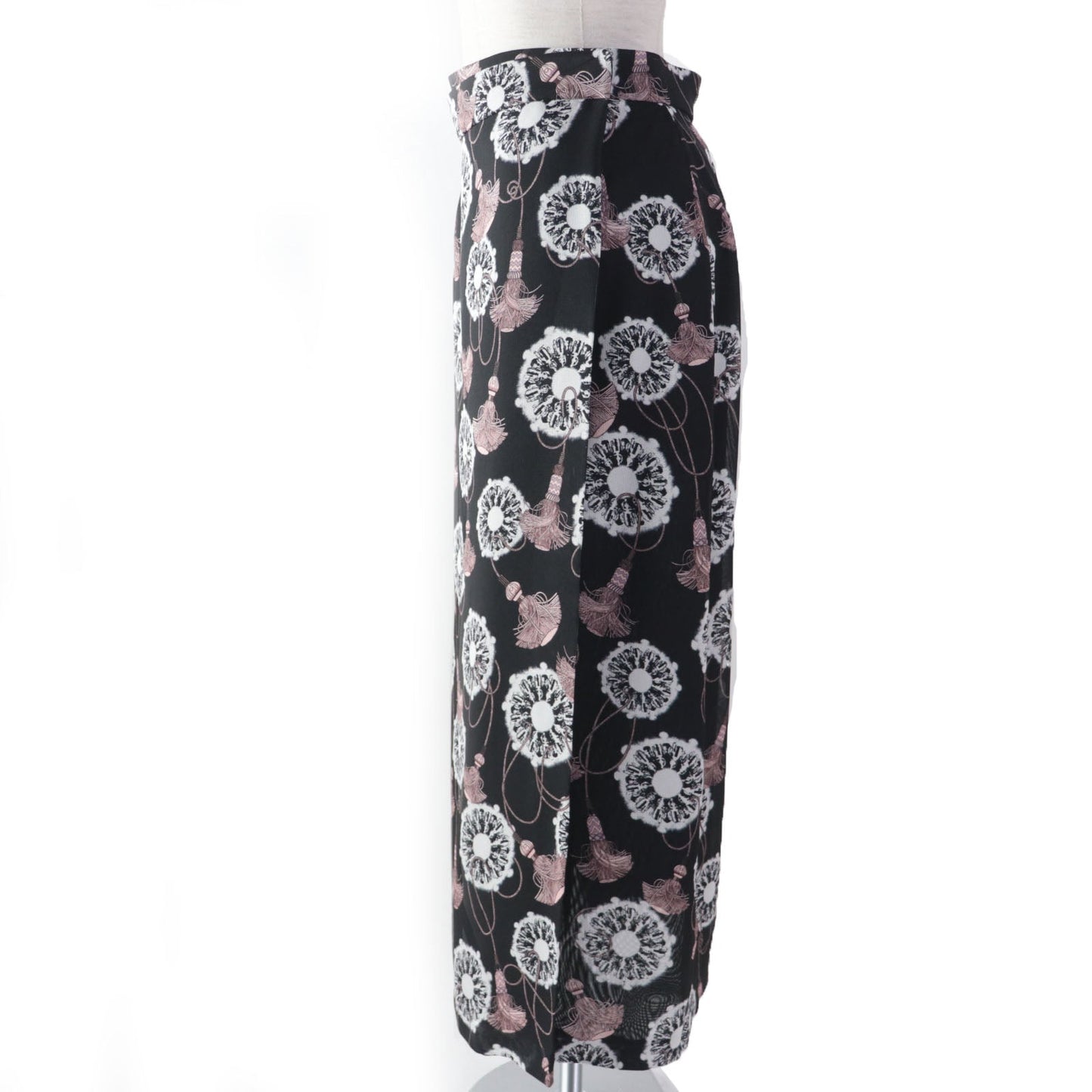 HERMES Wrap skirt 2E0312D2 Main: 100% silk, Lining: 100% silk multicolor liquetis Aquarelle Women 36