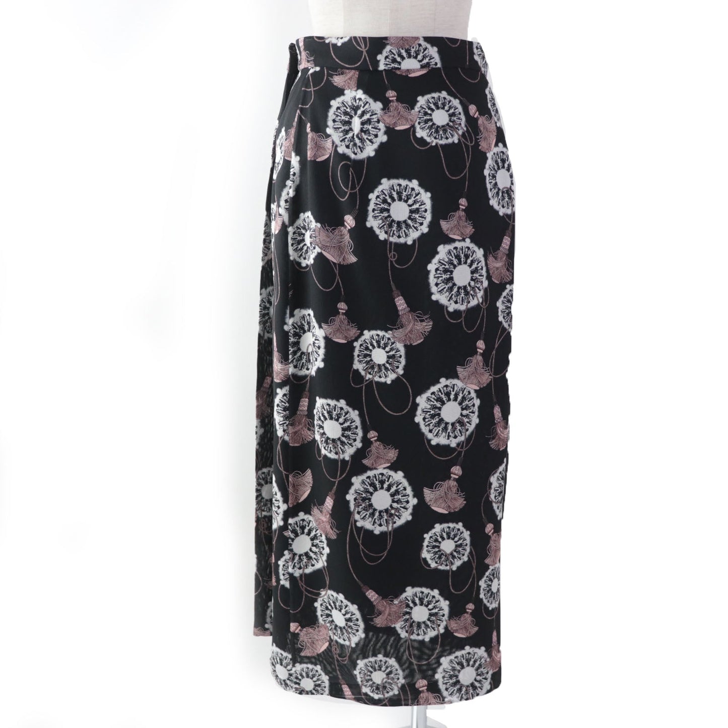 HERMES Wrap skirt 2E0312D2 Main: 100% silk, Lining: 100% silk multicolor liquetis Aquarelle Women 36