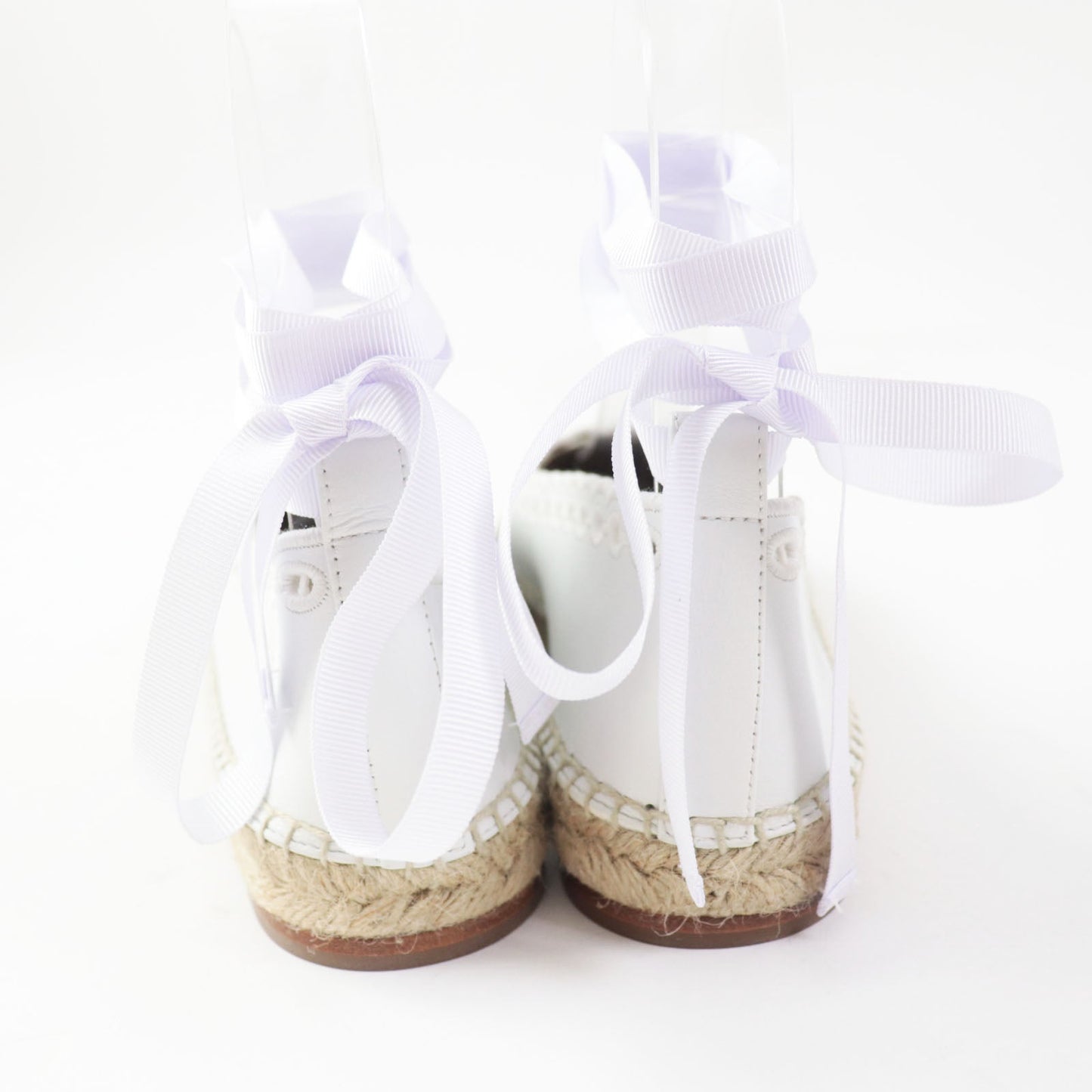 HERMES Leather shoes Main: Leather white Guapa Women 36