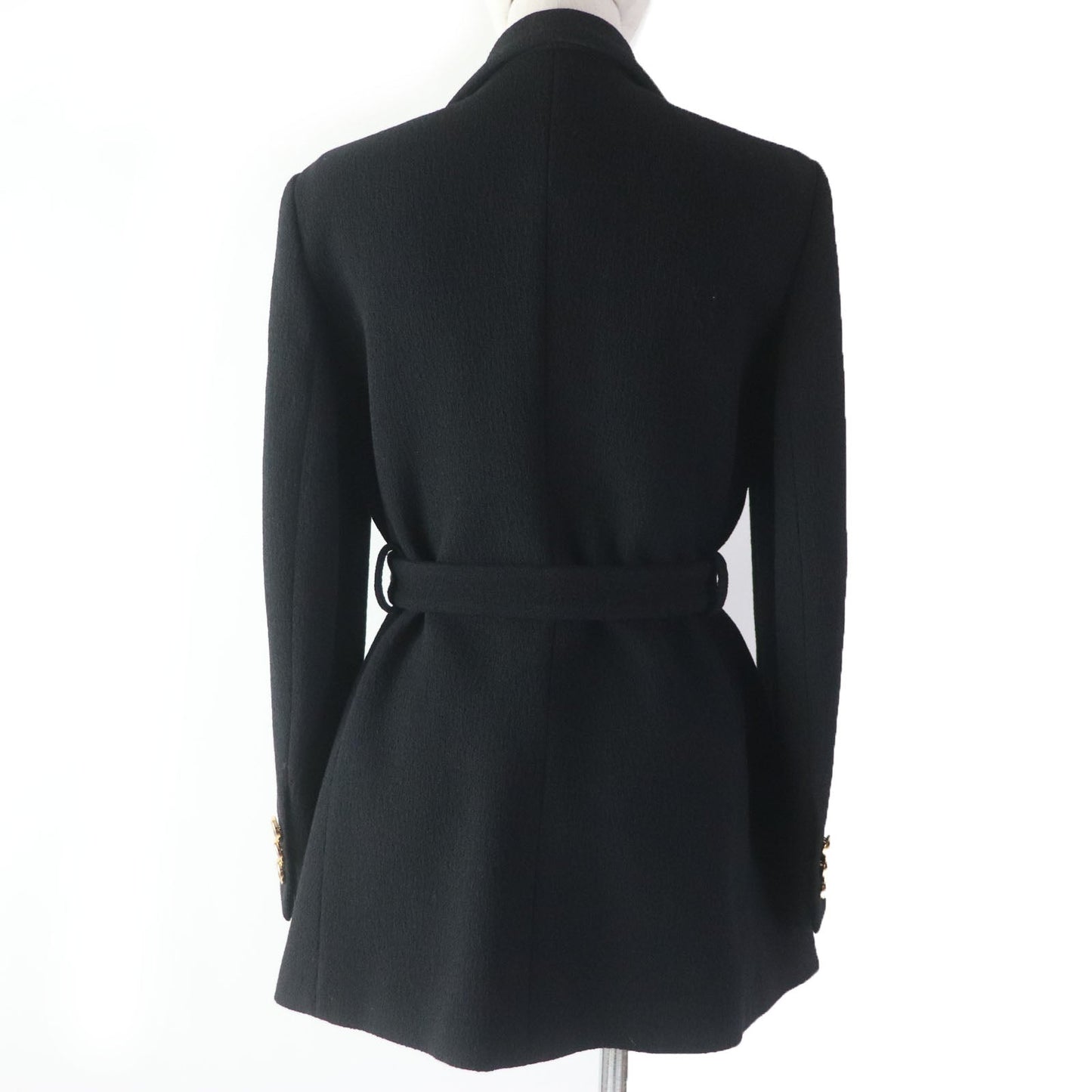 GUCCI coat 619253 Main: 100% wool, Lining: 100% rayon black Women 42