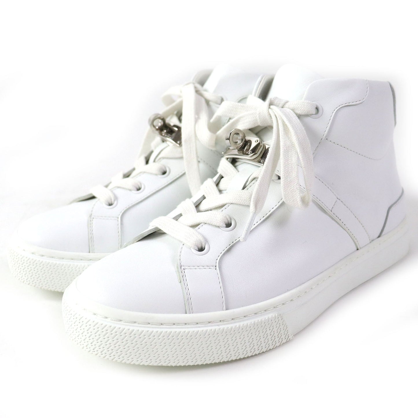 HERMES High cut sneakers Main: Leather white Daydream Women 36