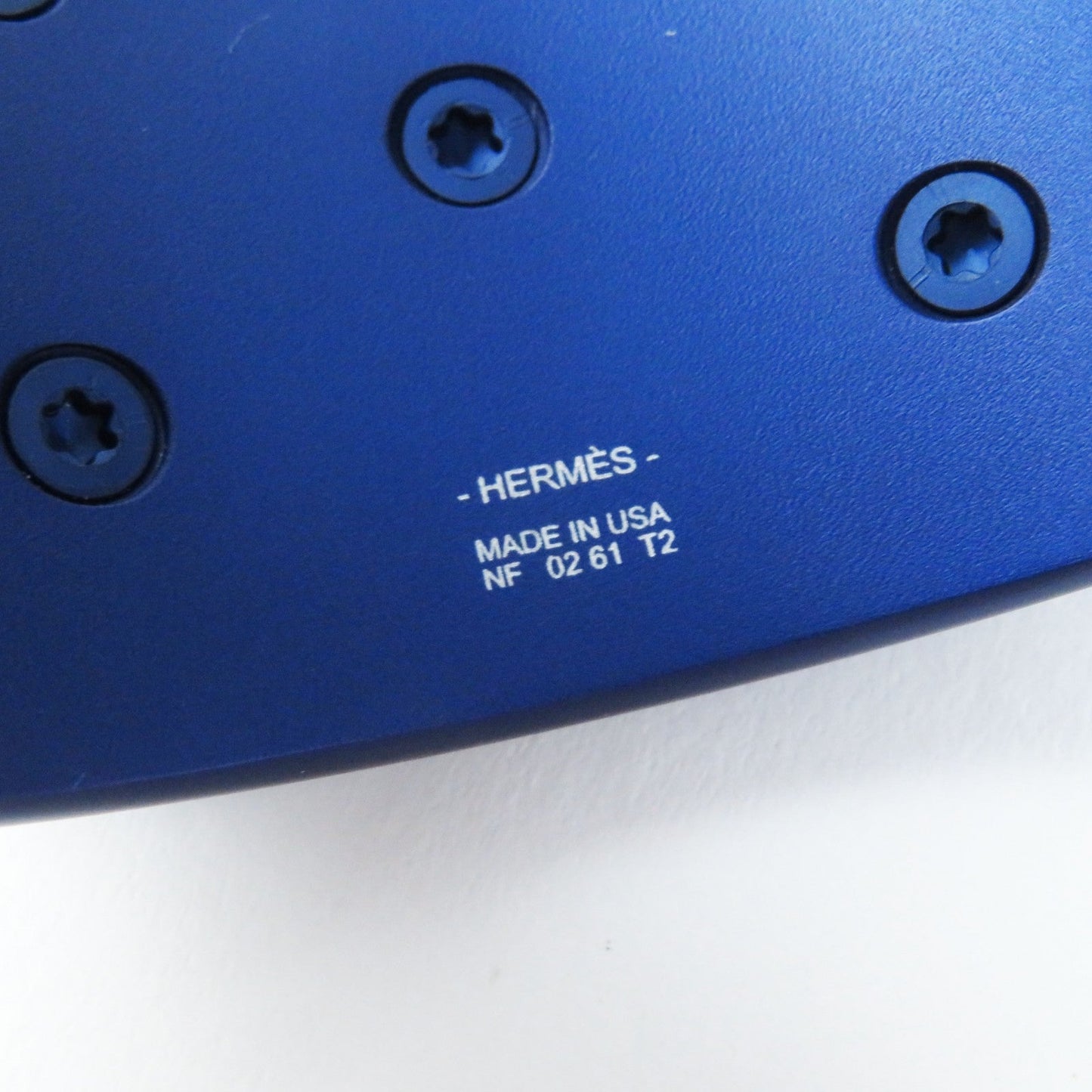 HERMES Bangle Main: Aluminum Blue Uncle Cory Edssian Women