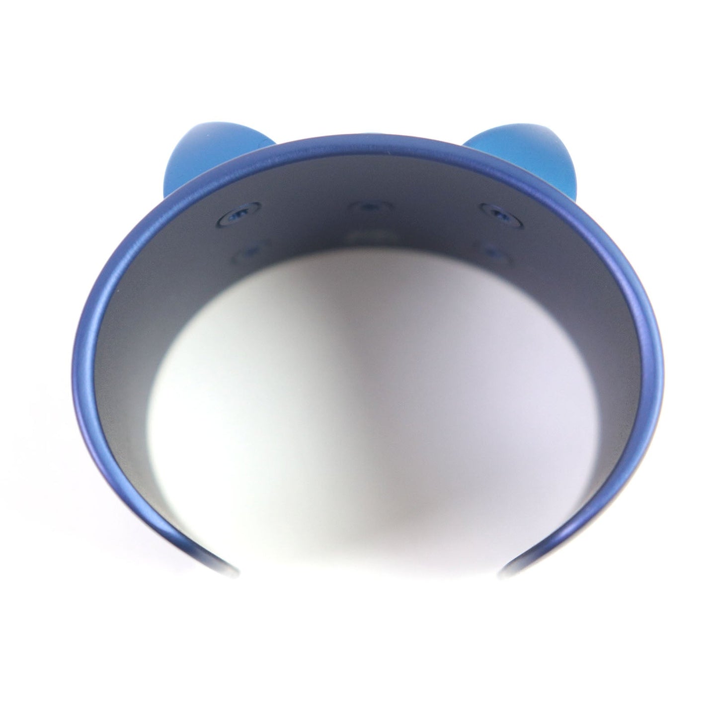 HERMES Bangle Sunset aluminum blue collier de chien bracelet Women