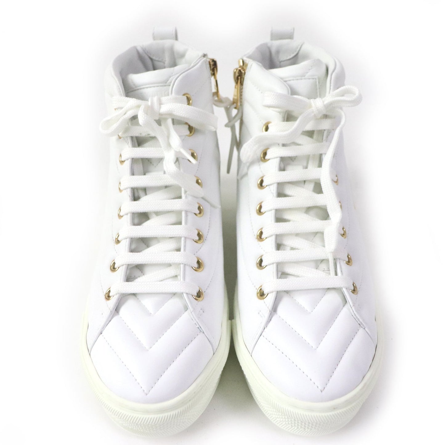 LOUIS VUITTON High cut sneakers Main: Leather white Stellar Line Women 36