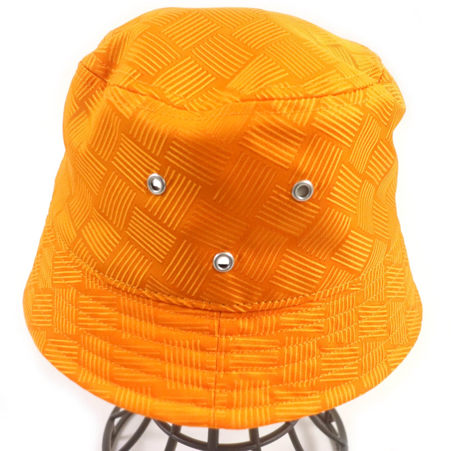 BOTTEGAVENETA hat 692795 Outer: 75% nylon, Outer: 25% polyester, Lining: 100% cotton Orange mens