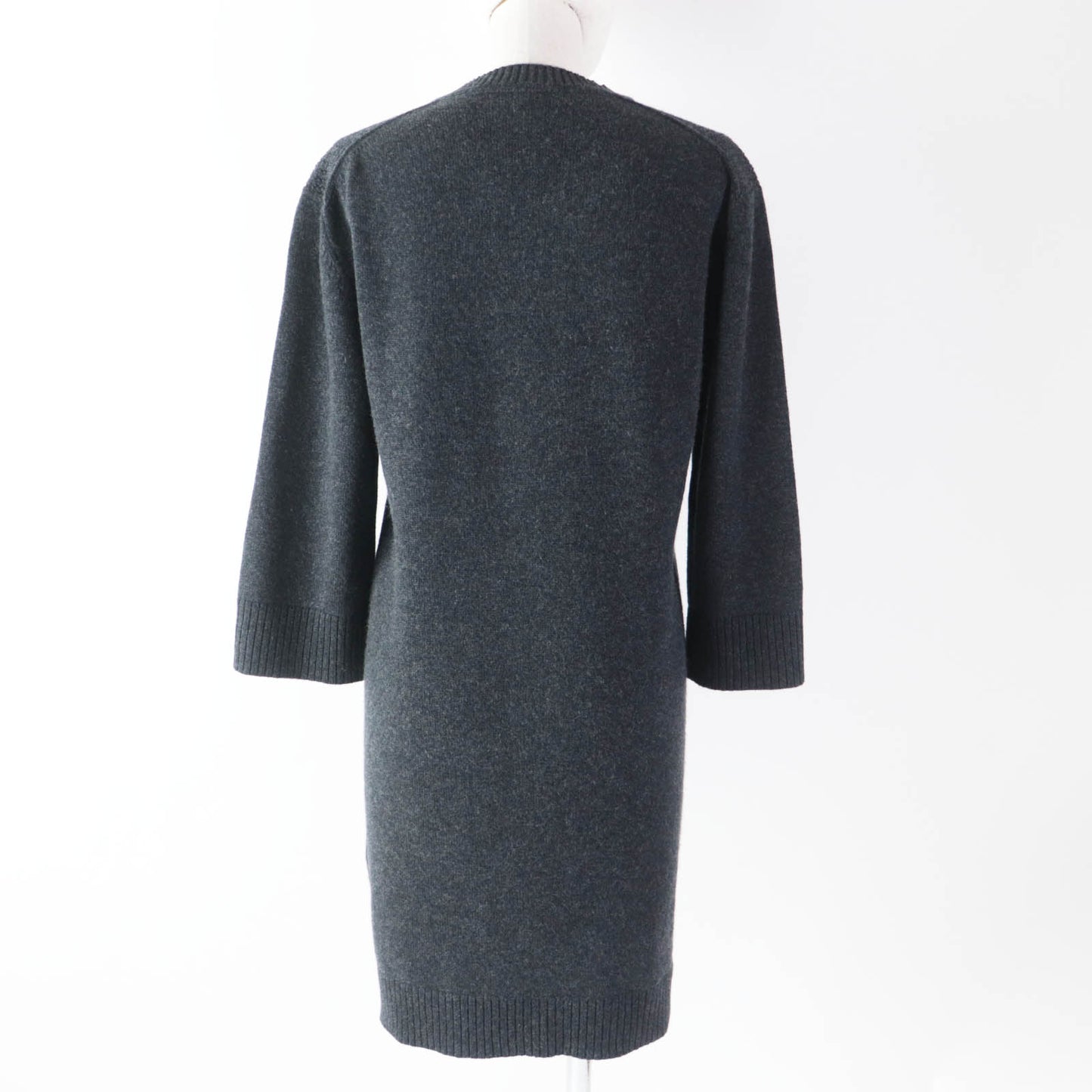 HERMES one piece Outer material: 100% cashmere Dark gray Women 34