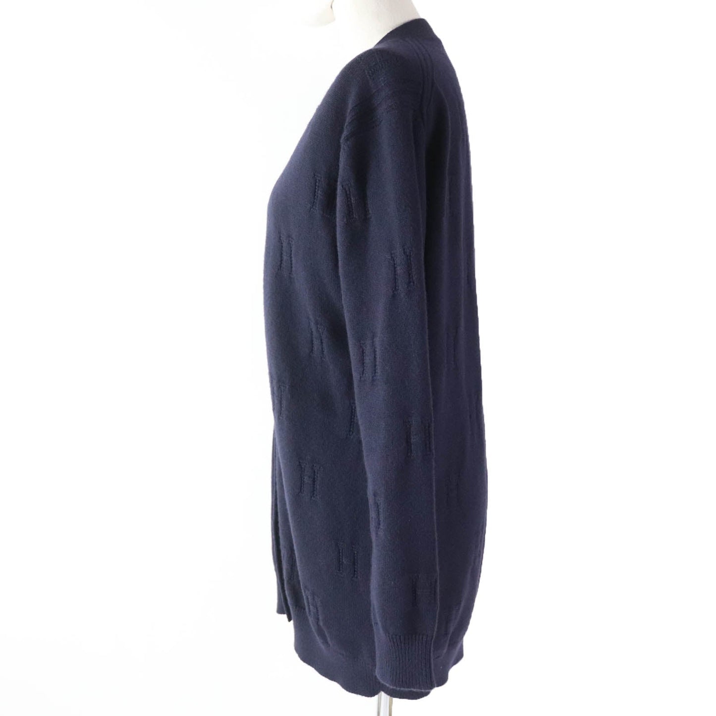 HERMES cardigan Main: 100% wool Navy Women 34