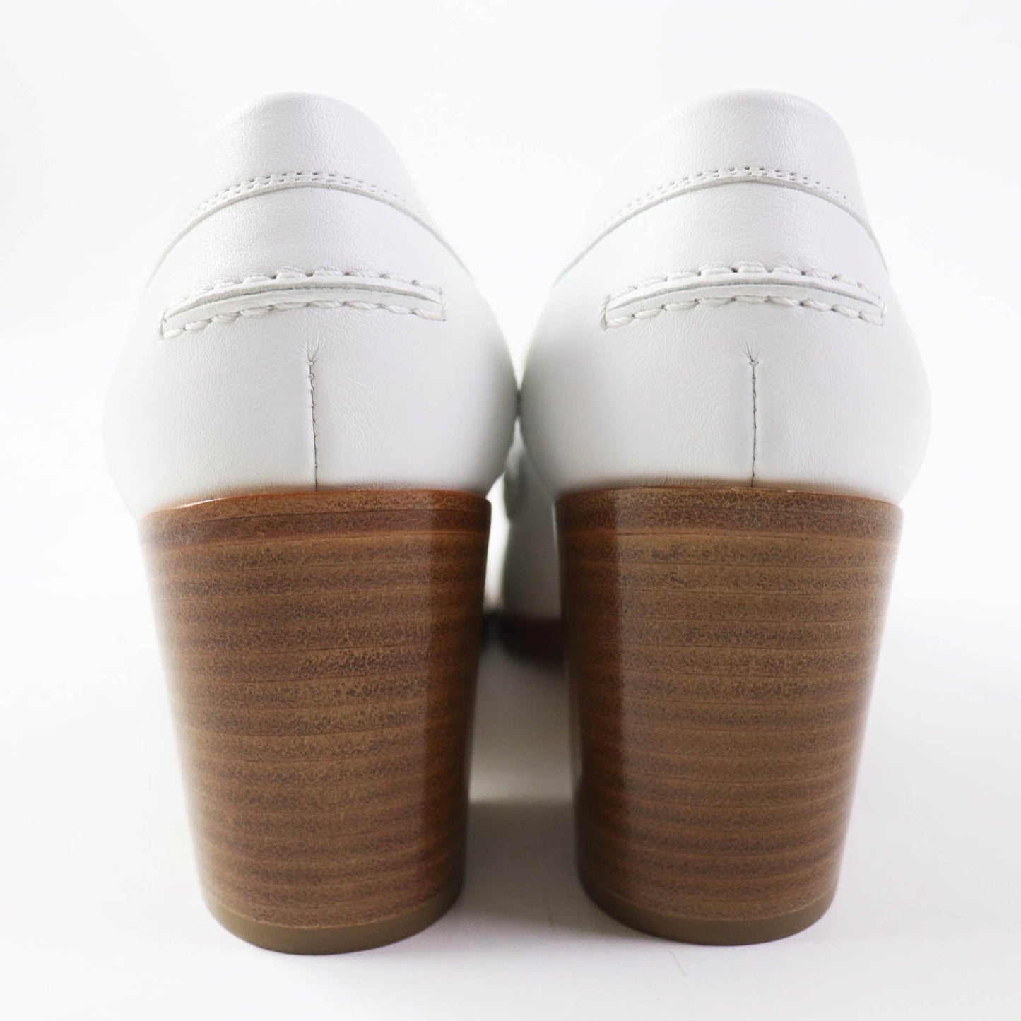 HERMES pumps Main: Leather White beige Constance Elysee 70 Women 35 1/2