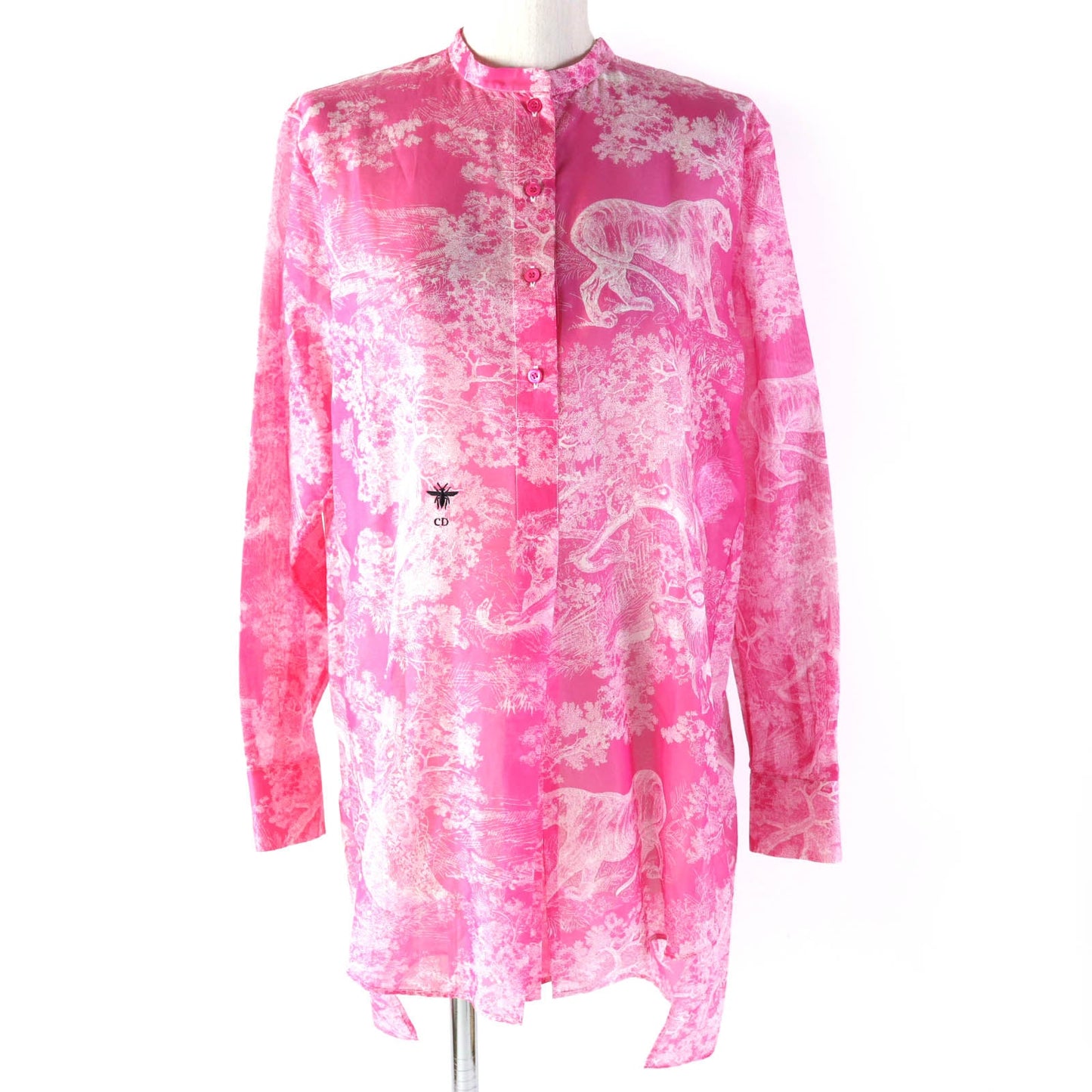 Christian Dior Long sleeve shirt 221B54A3846 Main: 100% cotton pink Women 40