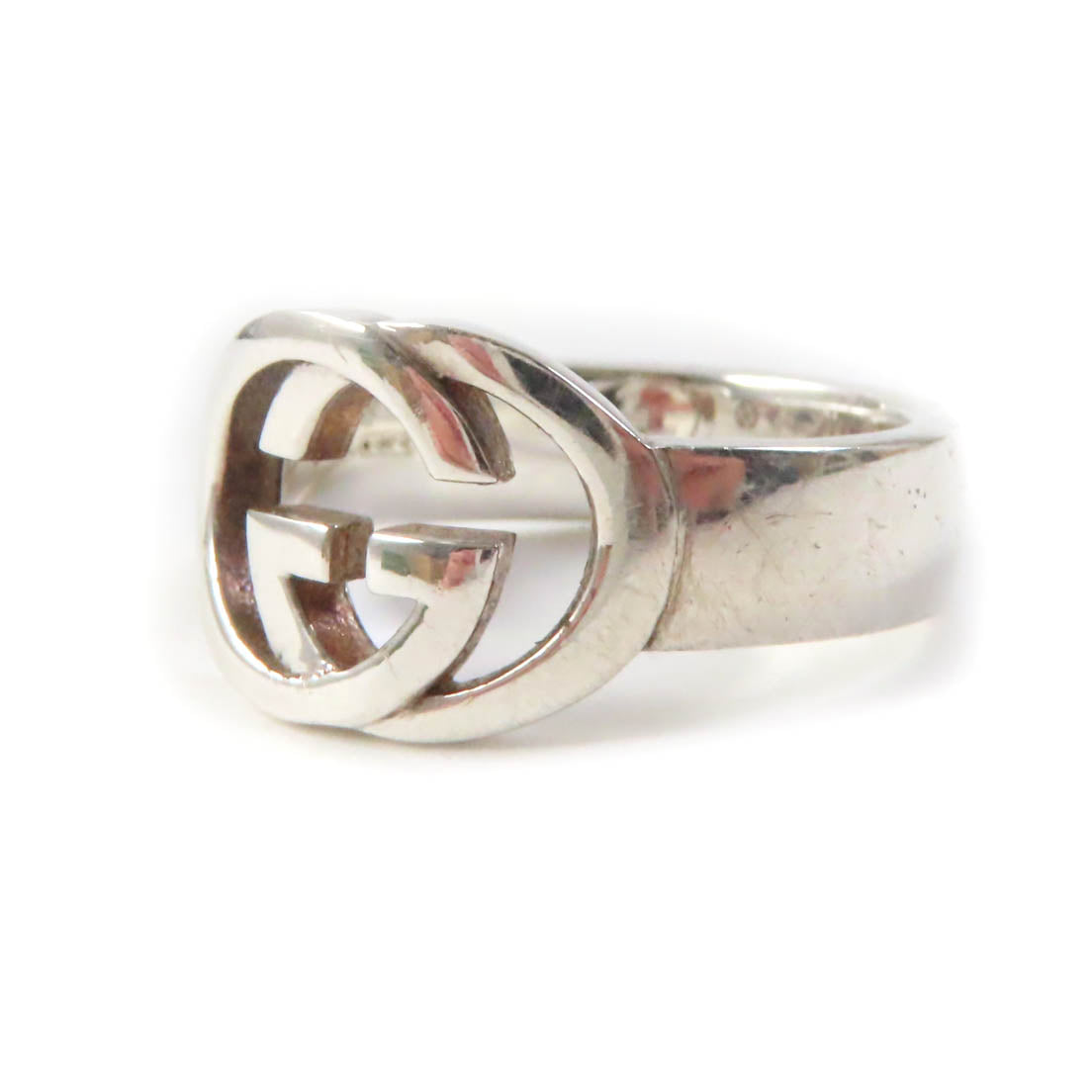 GUCCI Ring Mainï¿½FSV925 Silver Women 11