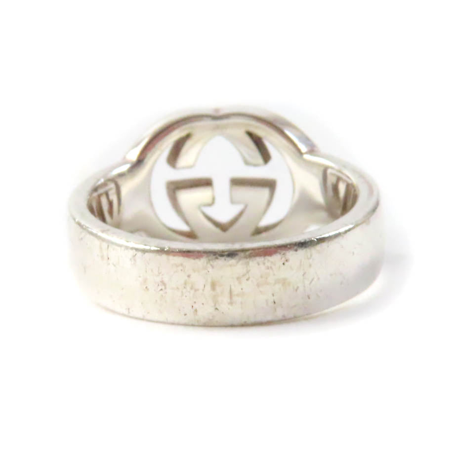 GUCCI Ring Mainï¿½FSV925 Silver Women 11