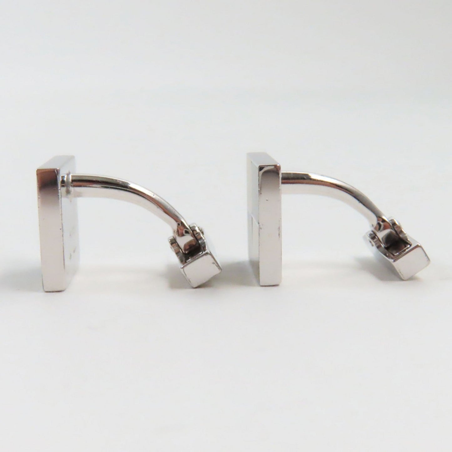 LOUIS VUITTON cuffs Mainï¿½FAG925 Silver Brown type Boutong de Manchette mens