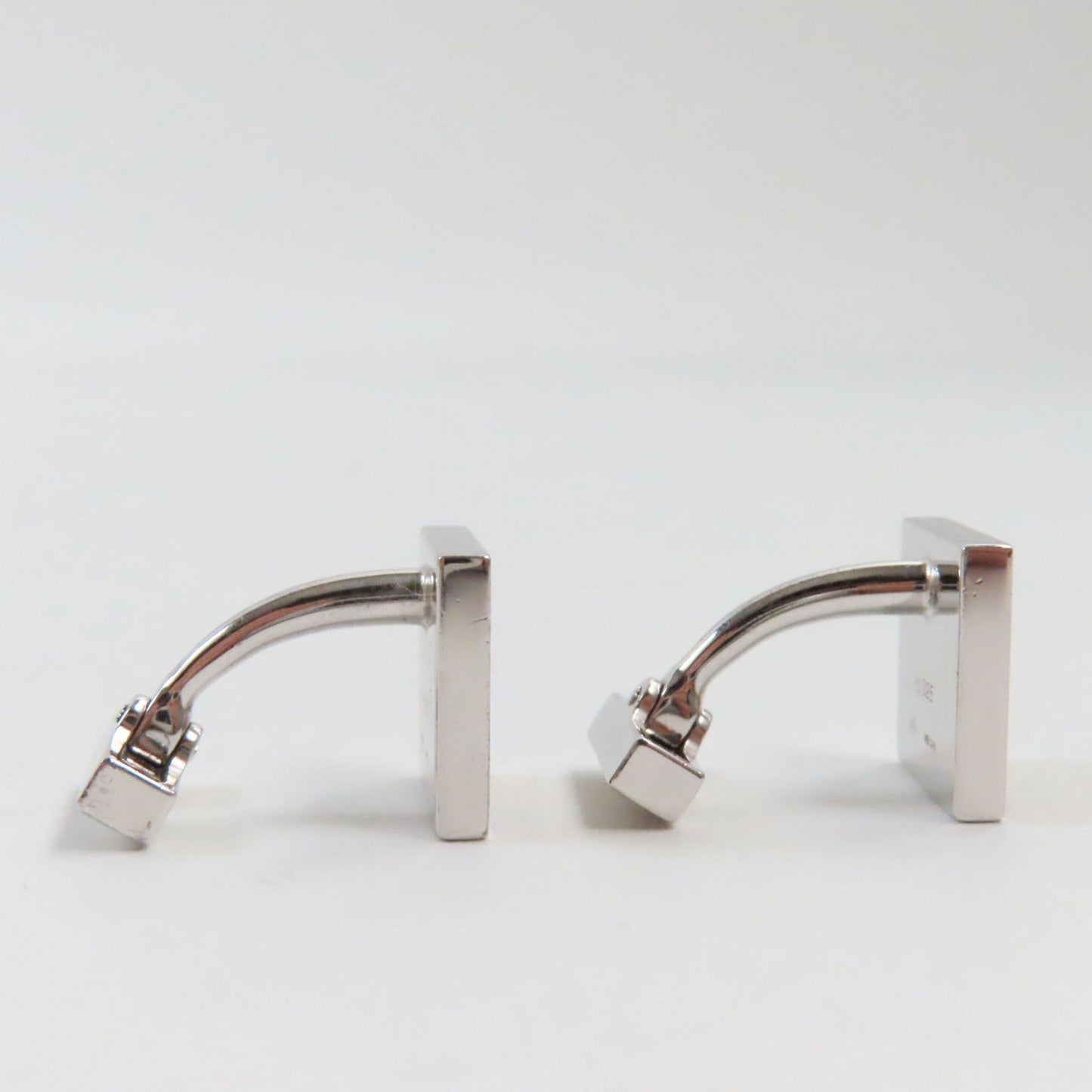 LOUIS VUITTON cuffs Mainï¿½FAG925 Silver Brown type Boutong de Manchette mens
