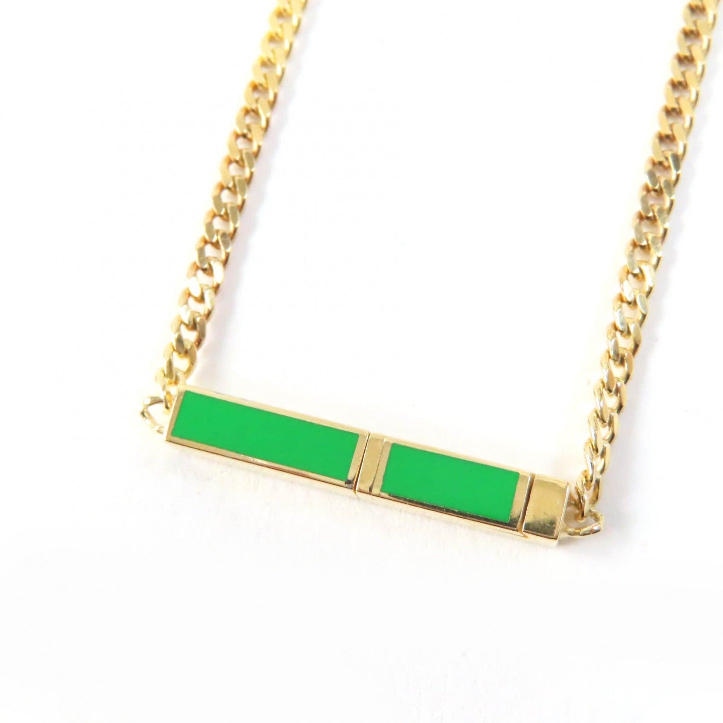 BOTTEGAVENETA Necklace Main�FAG925 Gold green Women