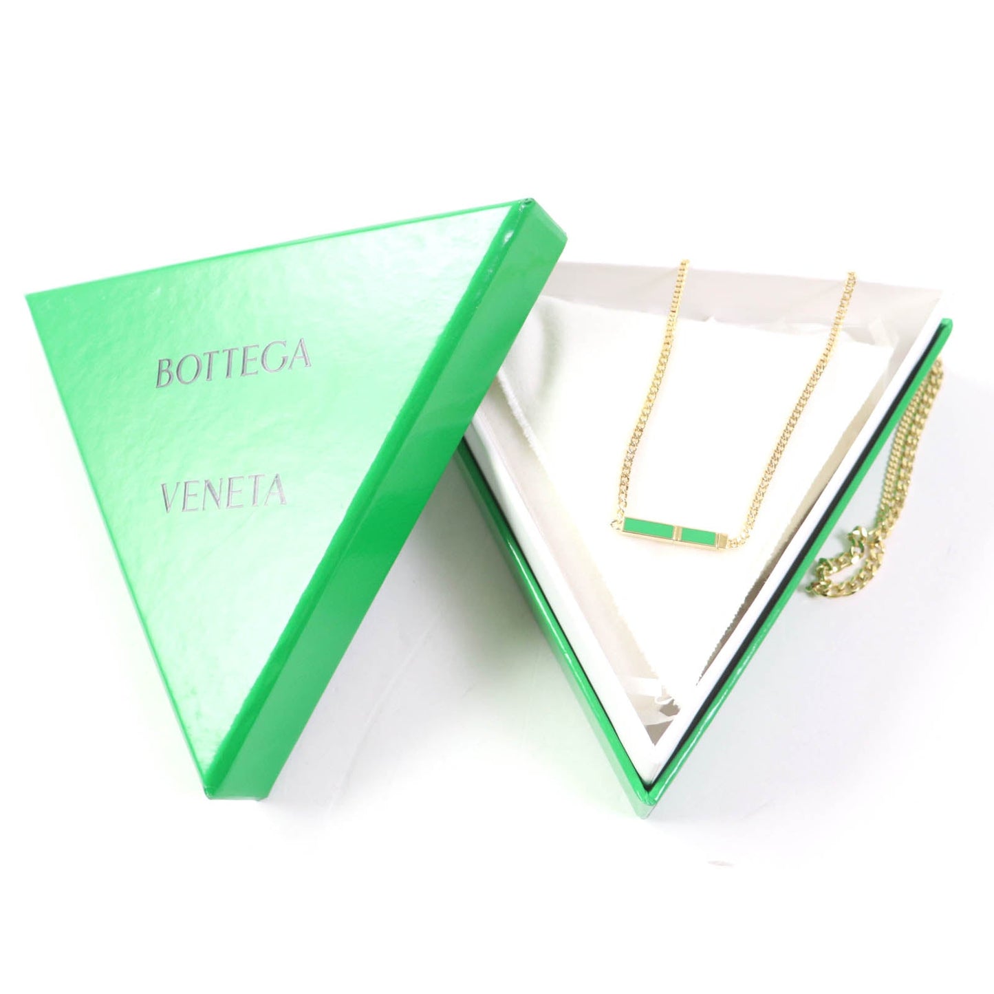 BOTTEGAVENETA Necklace Main�FAG925 Gold green Women