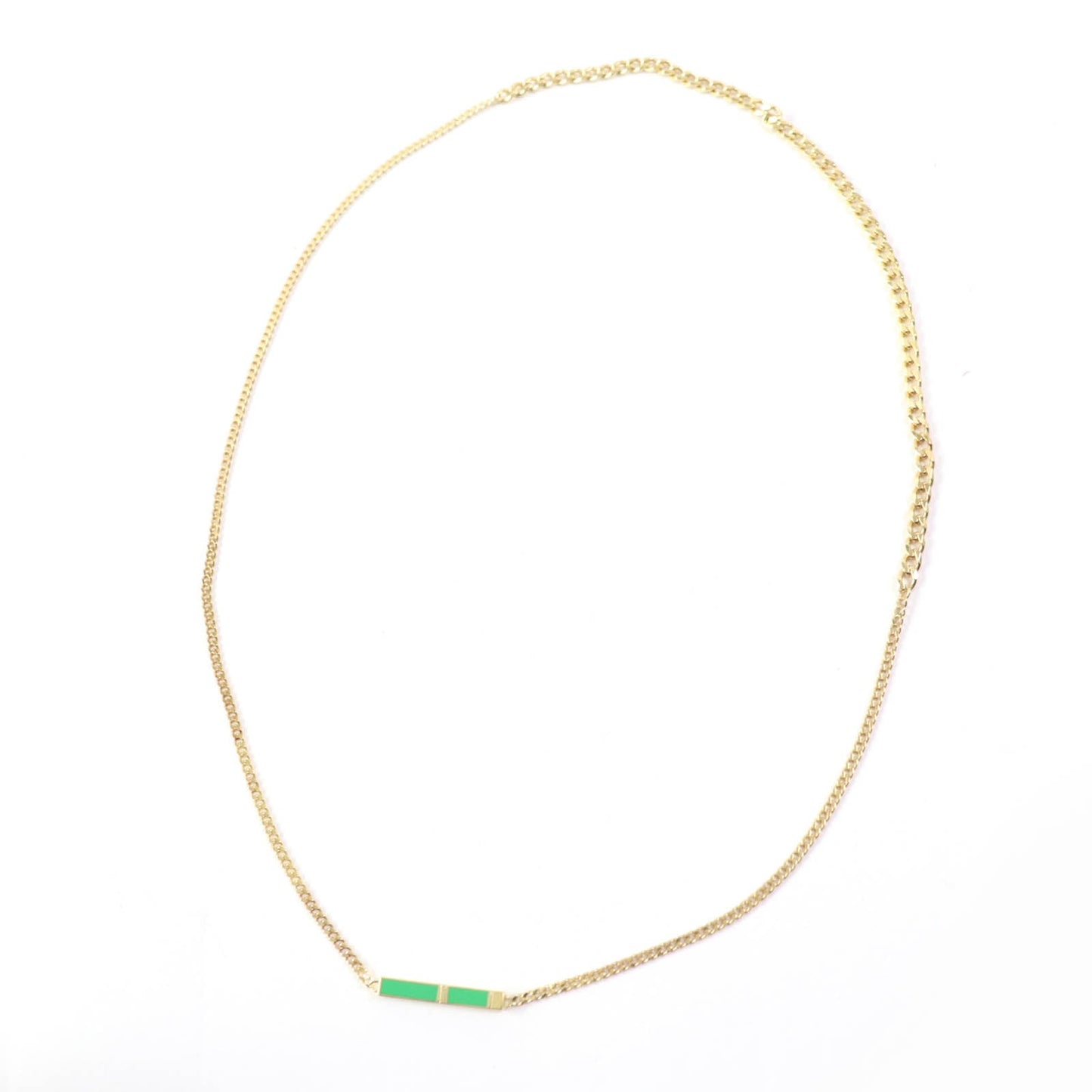 BOTTEGAVENETA Necklace Main�FAG925 Gold green Women