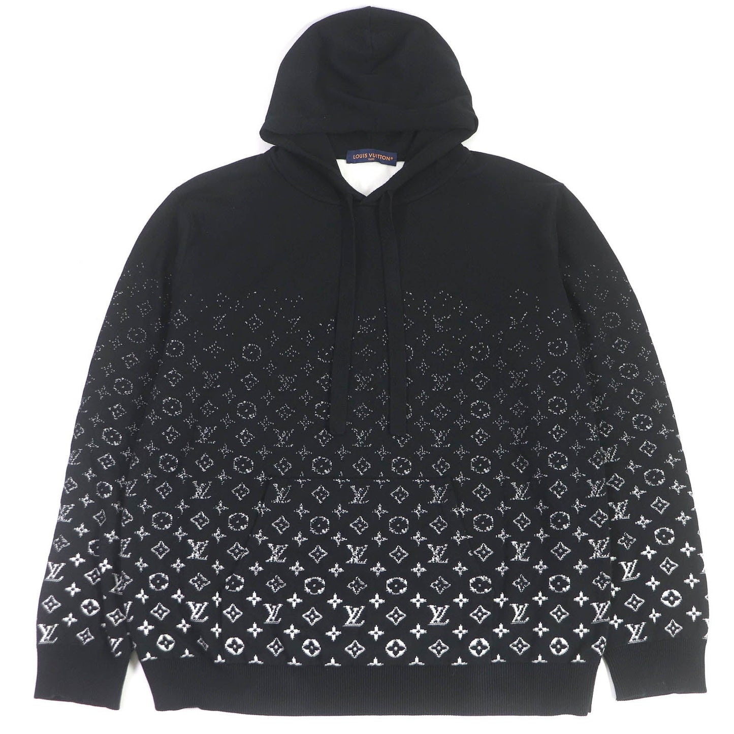 LOUIS VUITTON Hoodie Main: 100% cotton black mens 4L