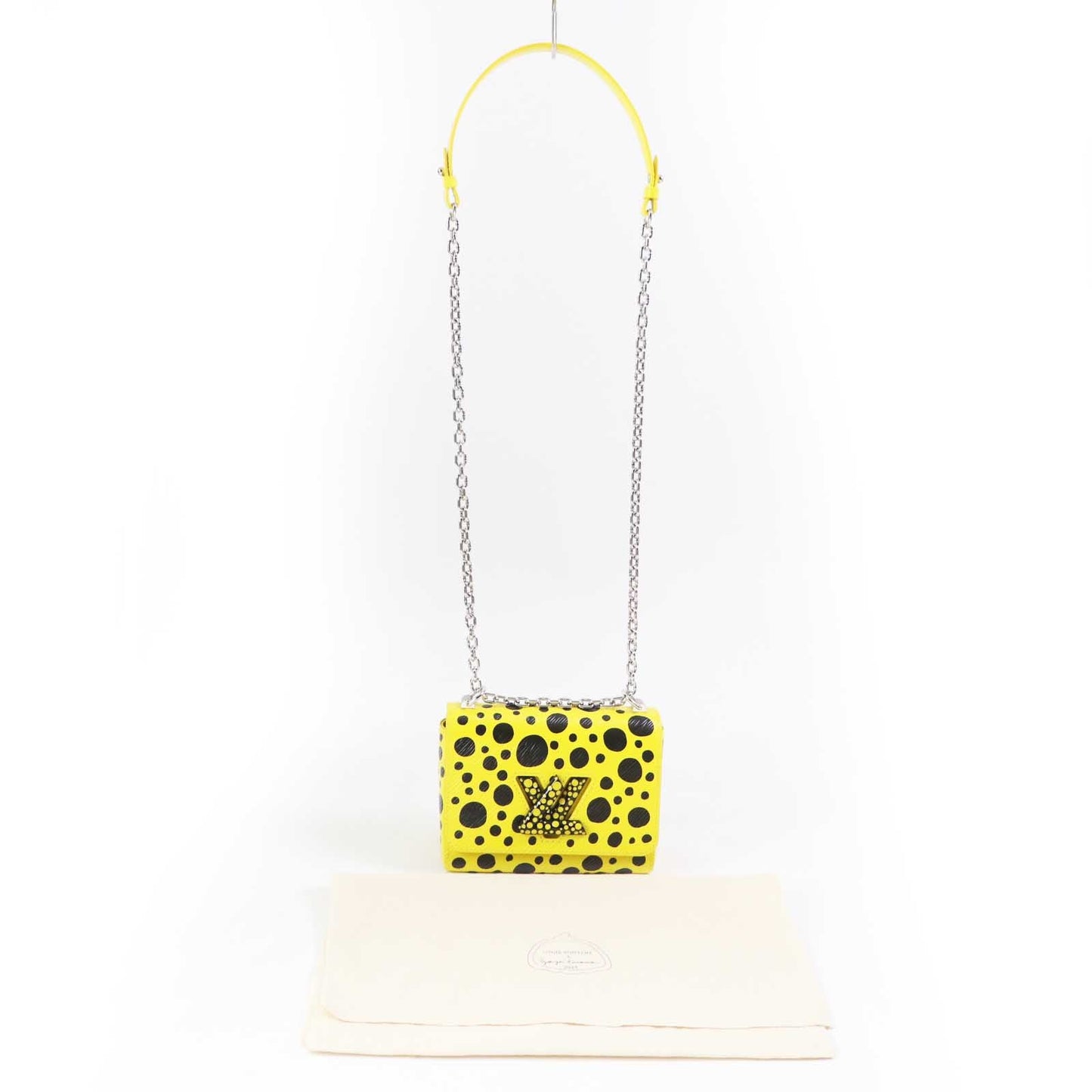 LOUIS VUITTON Shoulder Bag M21695 Epi Yellow black Epi Twist PM Women