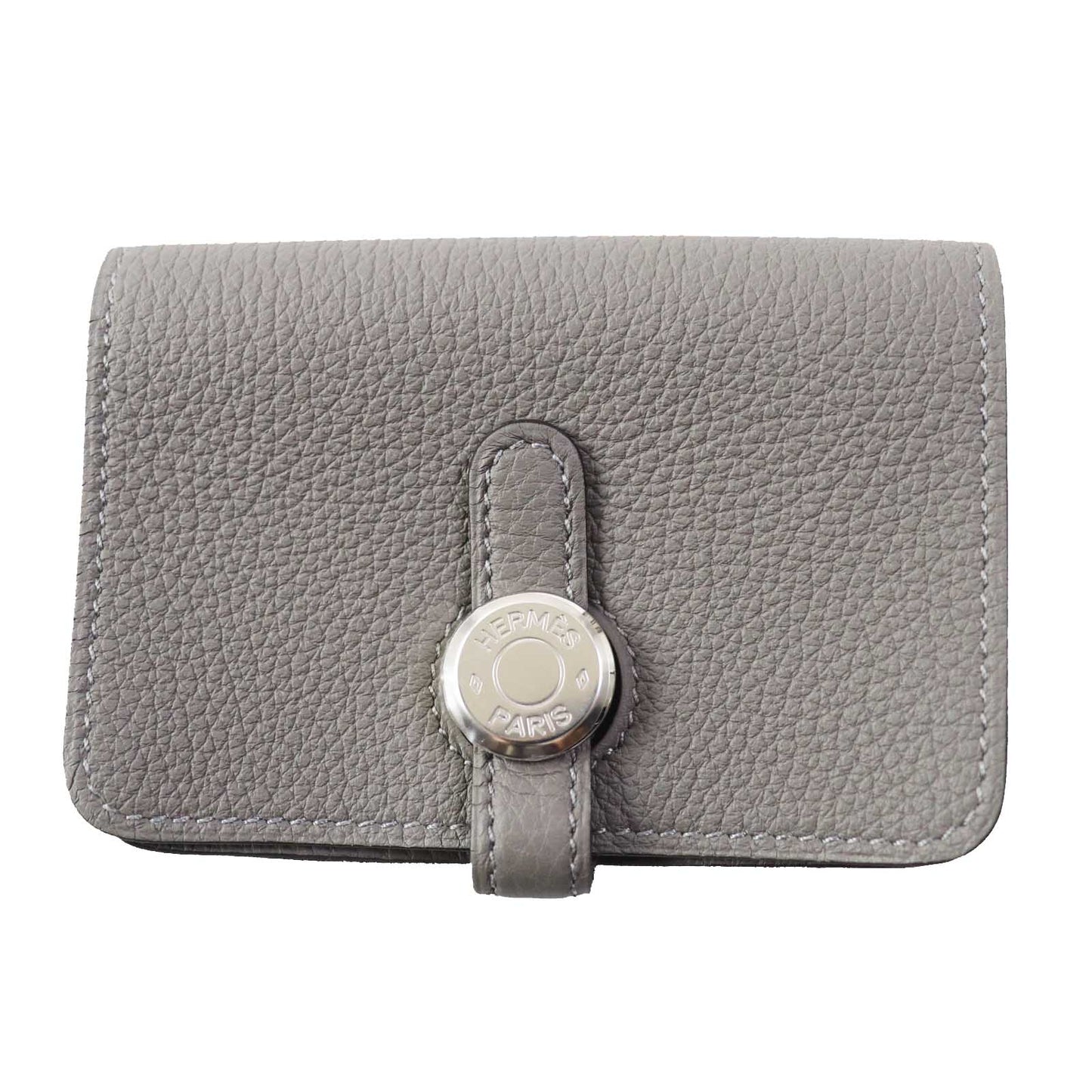 HERMES Card Case Togo Grimayer Dogon Women