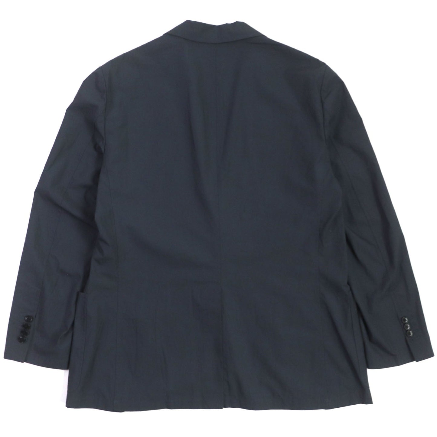 HERMES tailored jacket 21-5257 Main: 100% cotton Navy mens 56