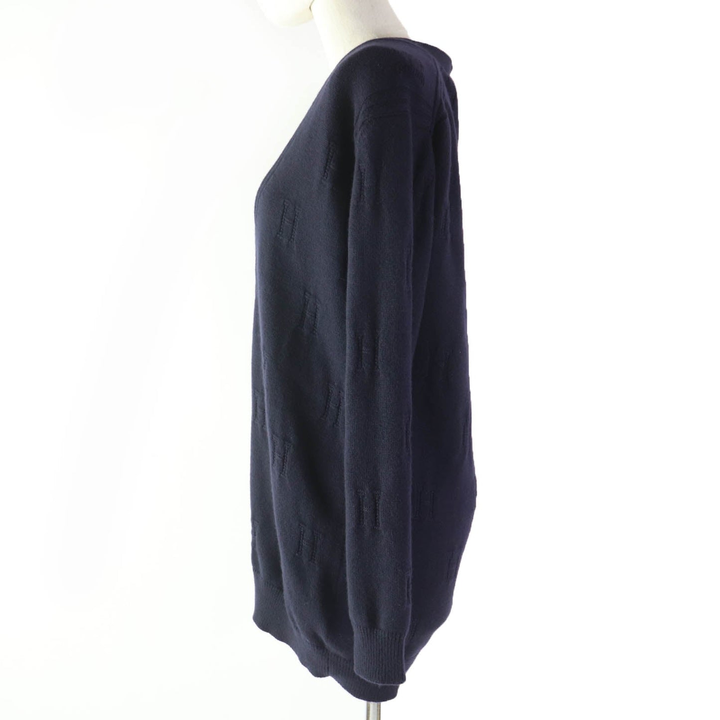 HERMES cardigan Main: 100% wool Navy Women 34