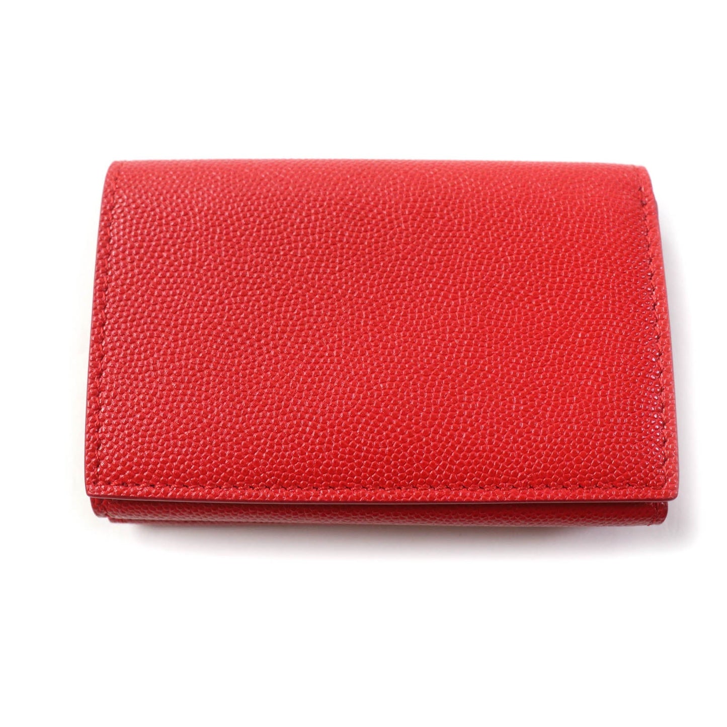 BURBERRY Tri-fold wallet Main: Leather Red Women