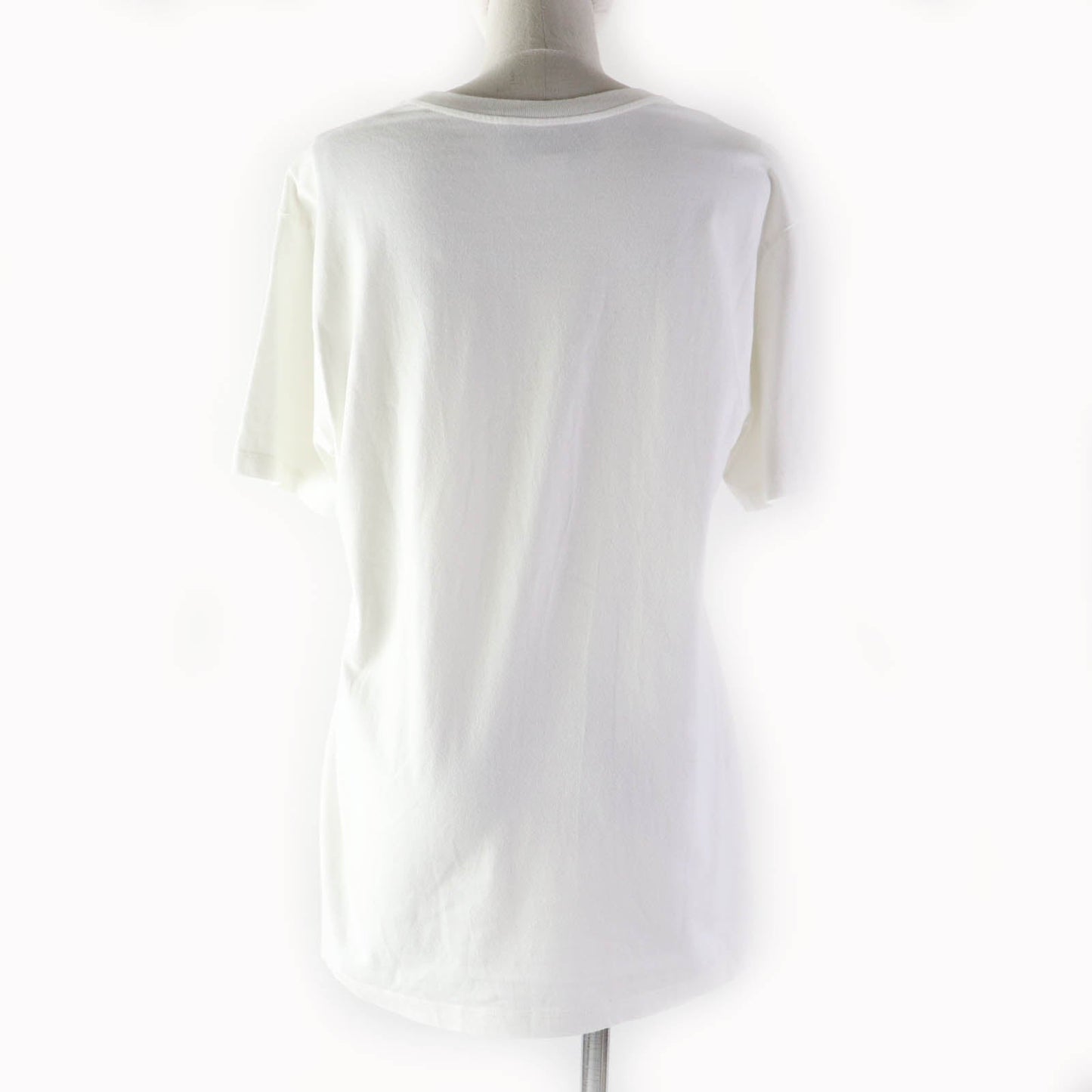 GUCCI Short sleeve T-shirt 717422 XJFNE Main: 100% cotton, part: 51% acrylic, part: 49% wool white Women XS