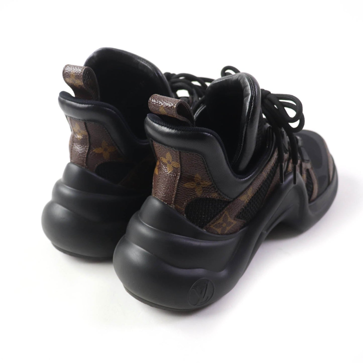 LOUIS VUITTON sneakers 1A43LE Monogram x Rubber Noir LV Arclight Line Sneakers Women 37