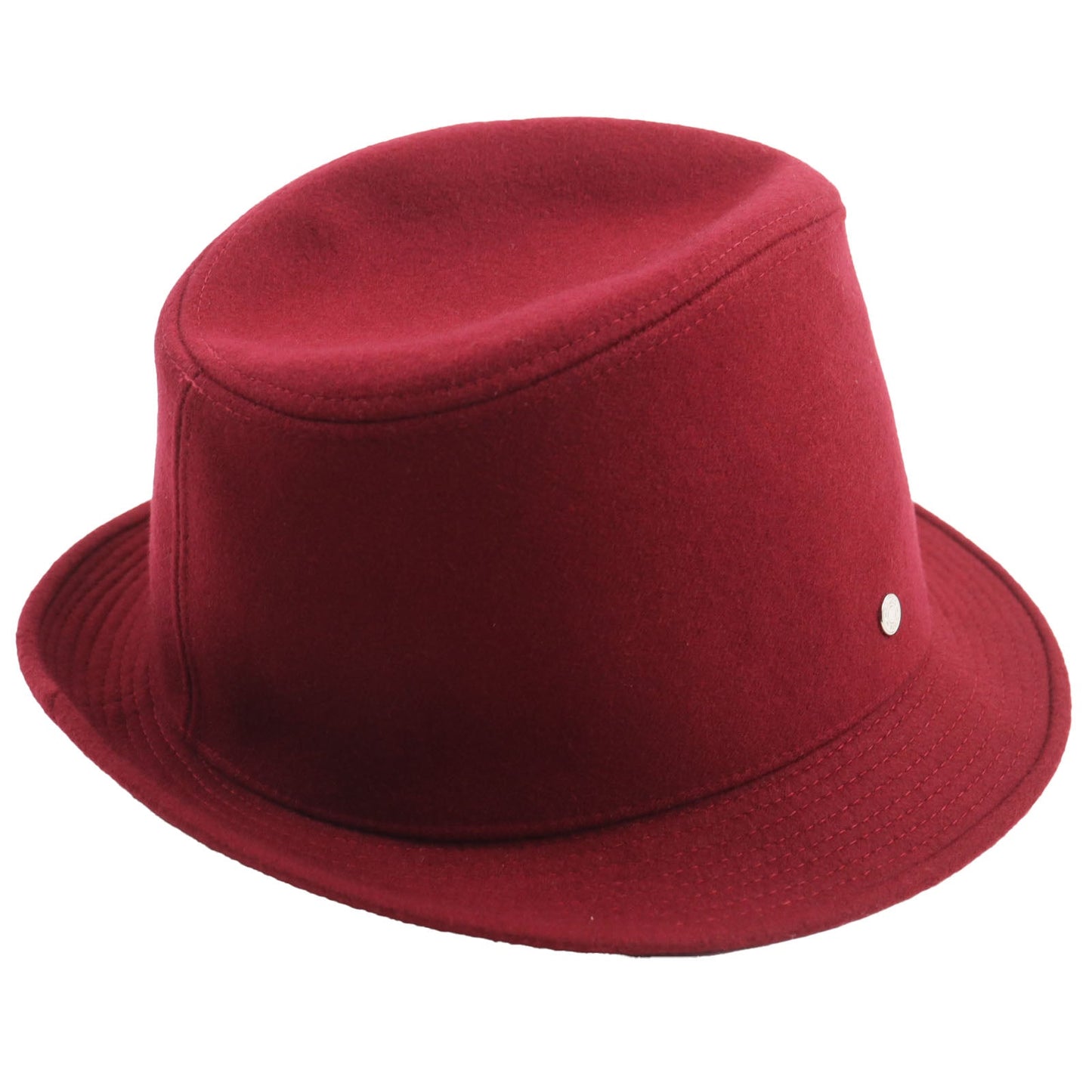 HERMES hat Outer: 100% cashmere, Lining: 35% silk, Lining: 65% viscose (rayon), Part: 60% viscose (rayon), Part: 40% cotton Bordeaux mens 57