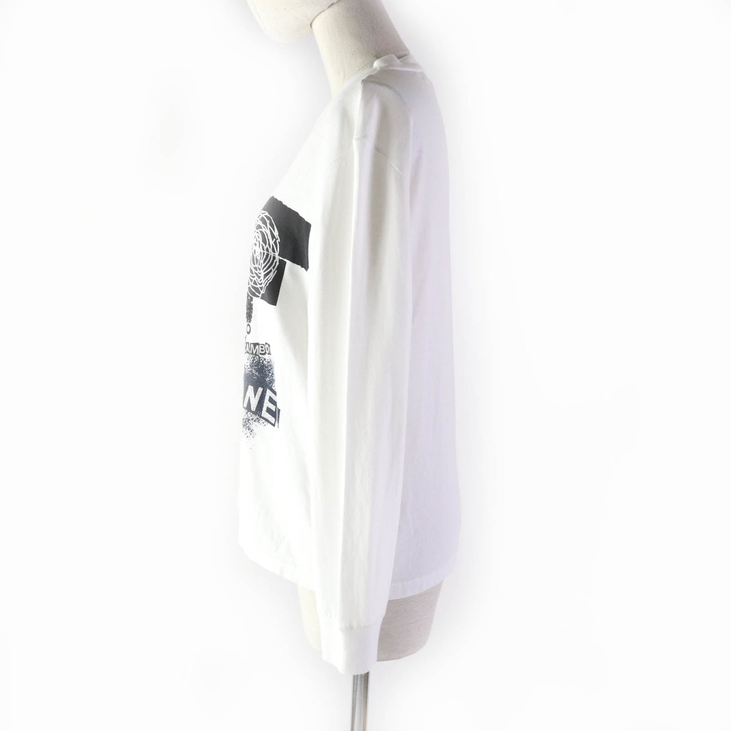 CHANEL Cut P63300 Main: 100% cotton White black Women S