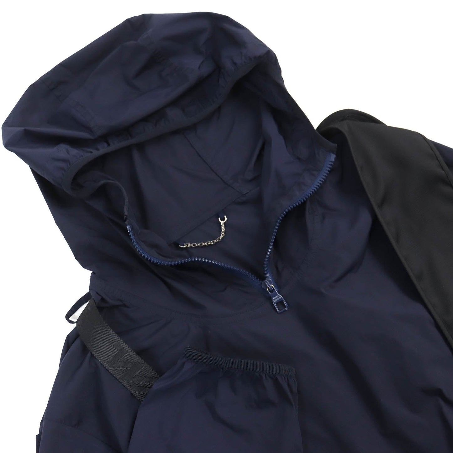 LOUIS VUITTON Jacket Main: Polyamide (nylon) 95%, Main: Polyurethane 5%, Other: Polyamide 100% Navy black mens 50