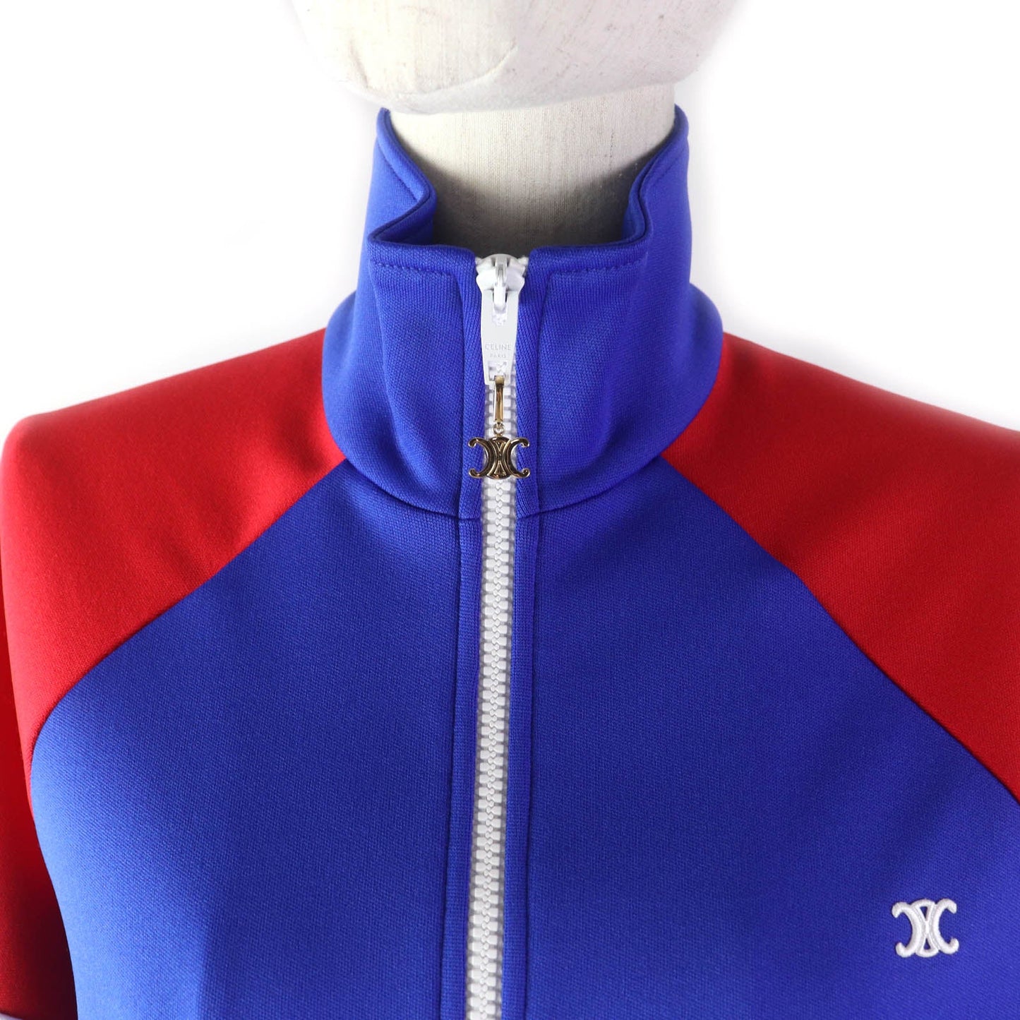 CELINE Jersey 2Y45A121O Main: 100% polyester, Part: 100% cotton multicolor Women XS