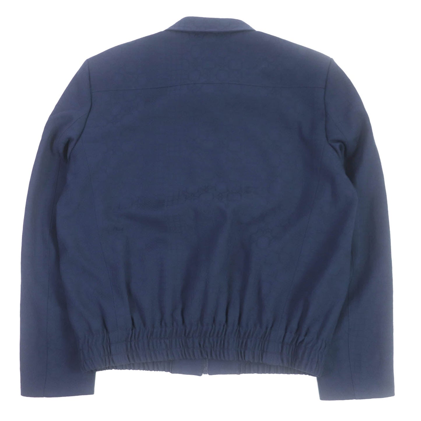 LOUIS VUITTON Blouson Outer: 100% wool, Lining: 35% acetate, Lining: 31% rayon, Lining: 24% cupra, Lining: 10% cotton Navy mens 50