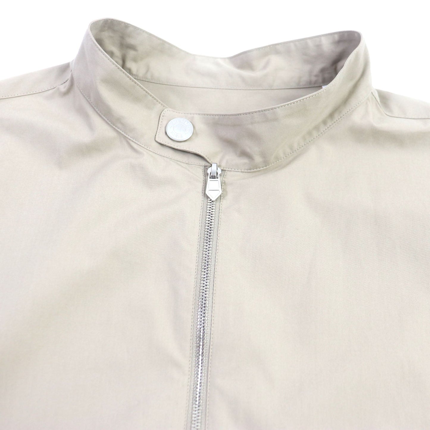 HERMES Blouson Main: 100% cotton beige mens 42