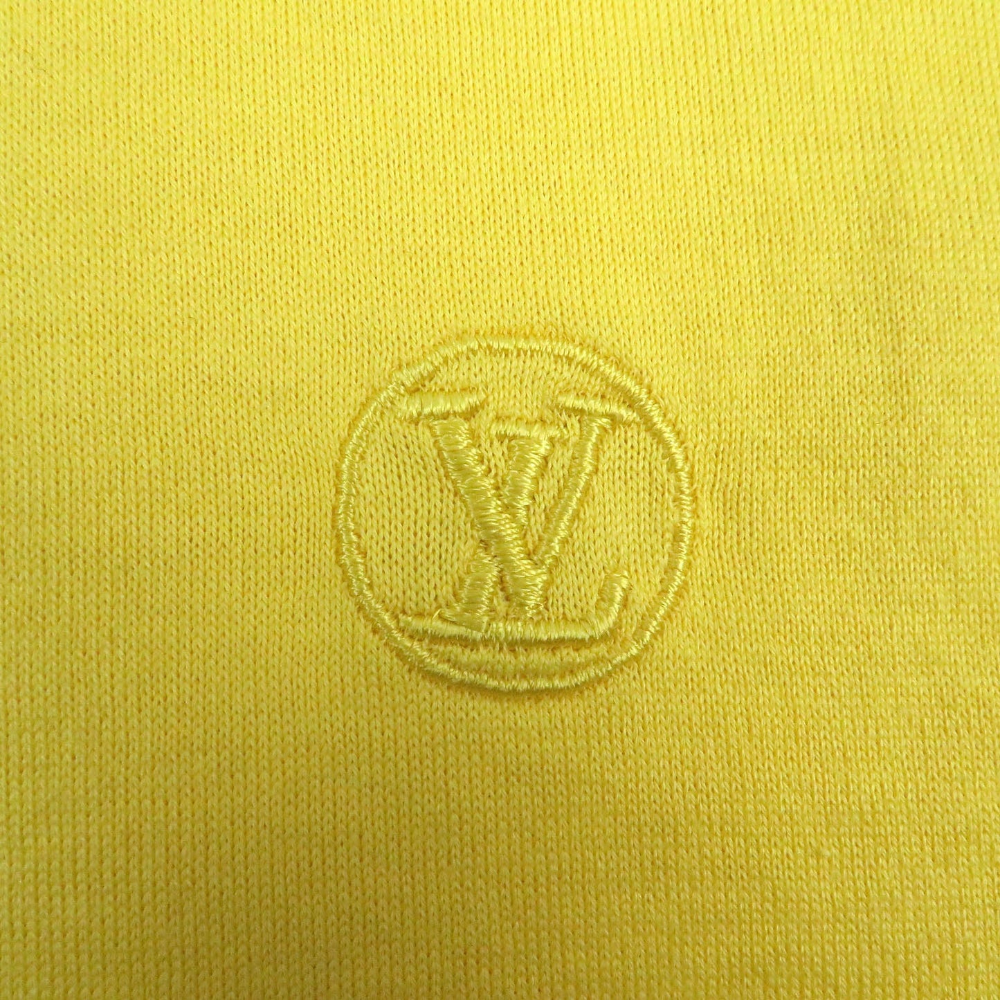 LOUIS VUITTON Short sleeve T-shirt Main: 100% cotton yellow mens S