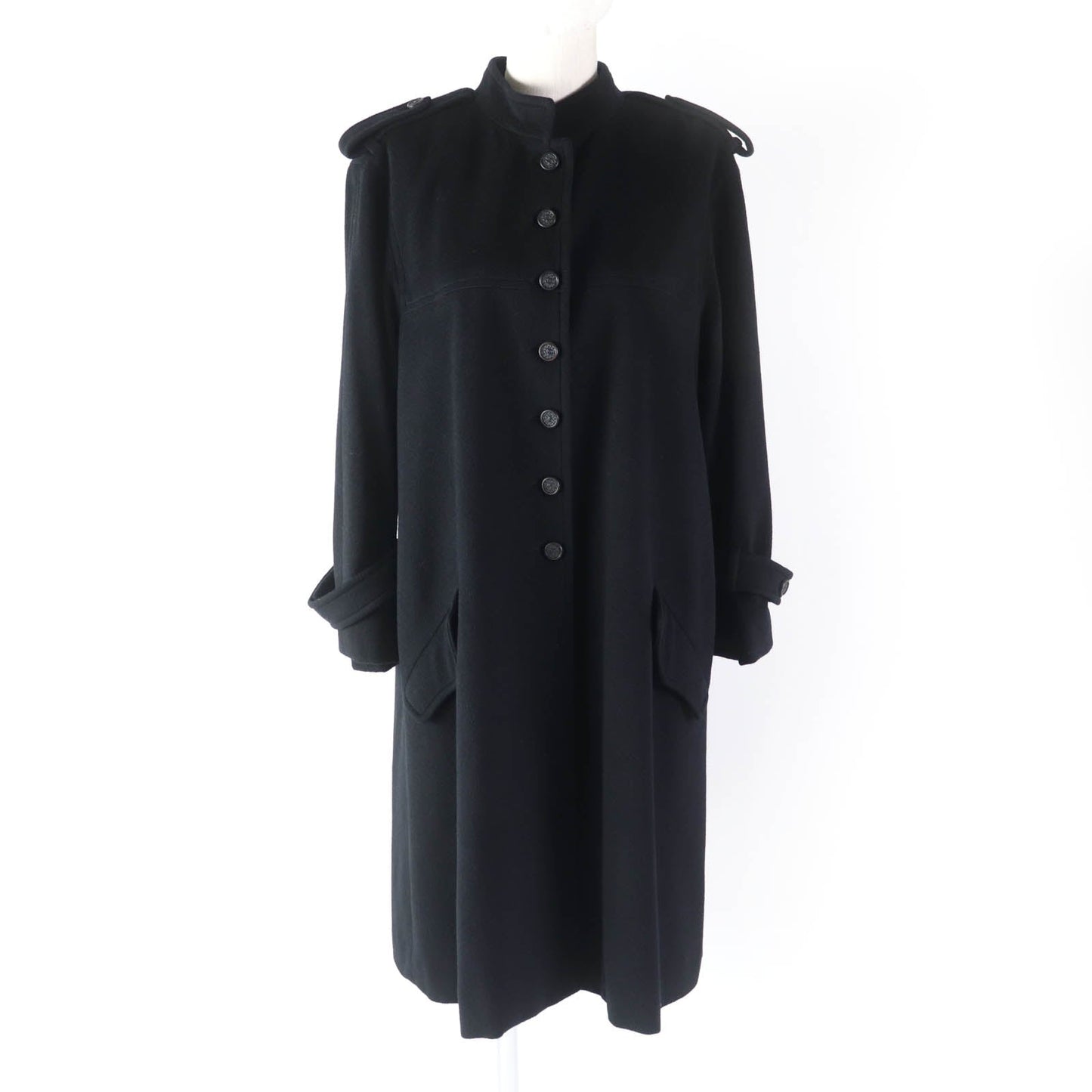 CHANEL coat 05A P26790 Outer: 98% cashmere, Outer: 2% elastane, Lining: 100% silk black Women 36