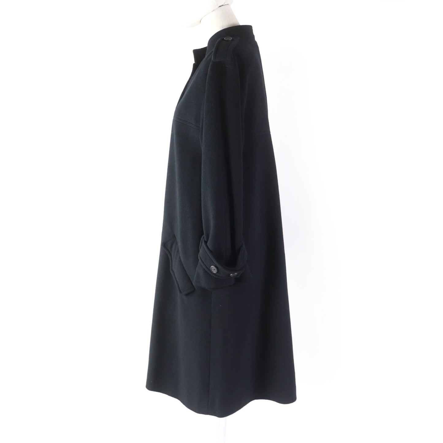 CHANEL coat 05A P26790 Outer: 98% cashmere, Outer: 2% elastane, Lining: 100% silk black Women 36