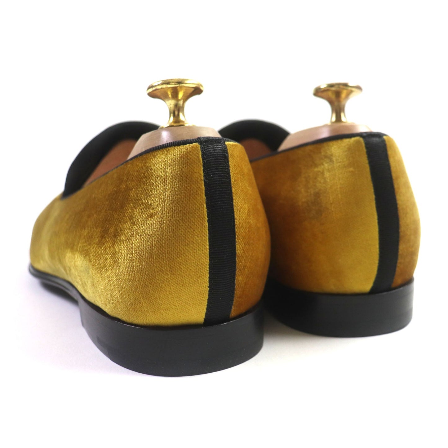 LOUIS VUITTON loafers Main: Velour yellow Auteuil line mens 6