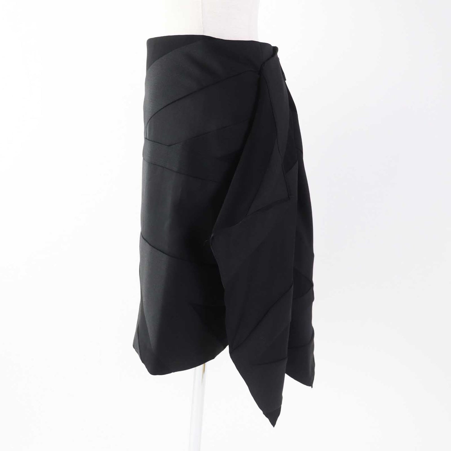 BURBERRY skirt 8046842 Outer: 100% polyester, Outer: 60% mohair, Outer: 40% wool, Lining: 100% cashmere black Women 34