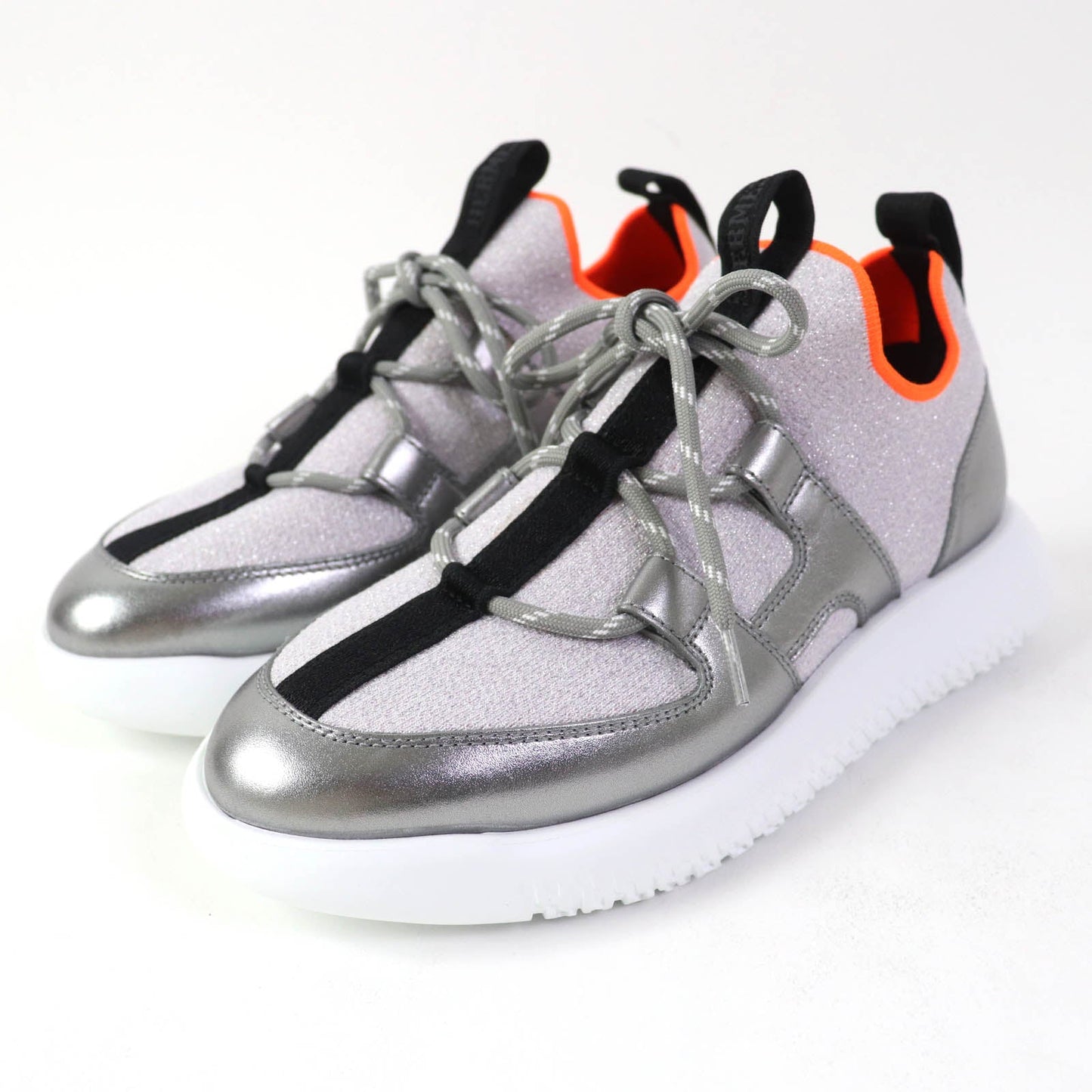 HERMES Low cut sneakers knit multicolor DUEL Duel 35 1/2